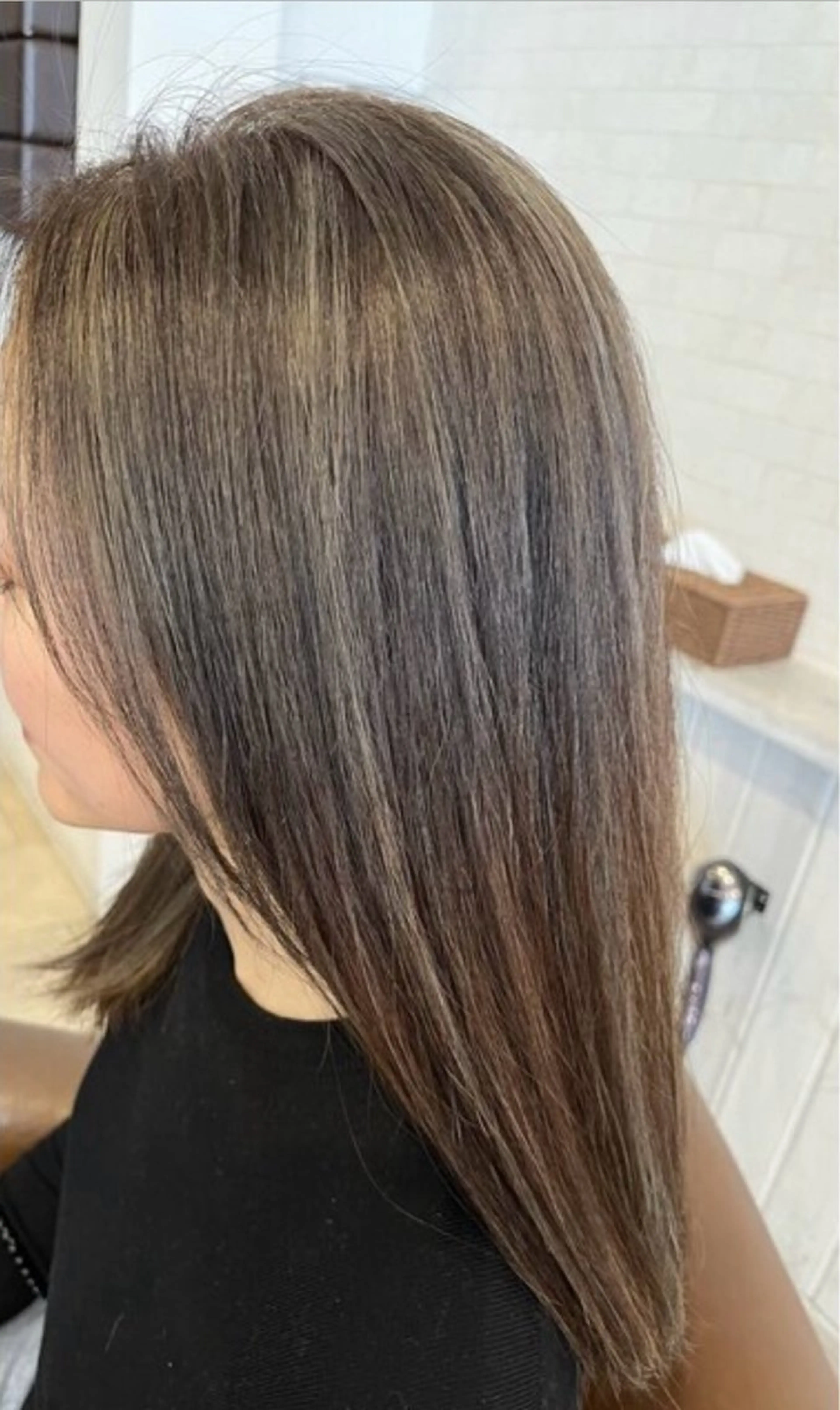 ロング 泉川 みかのヘアスタイル