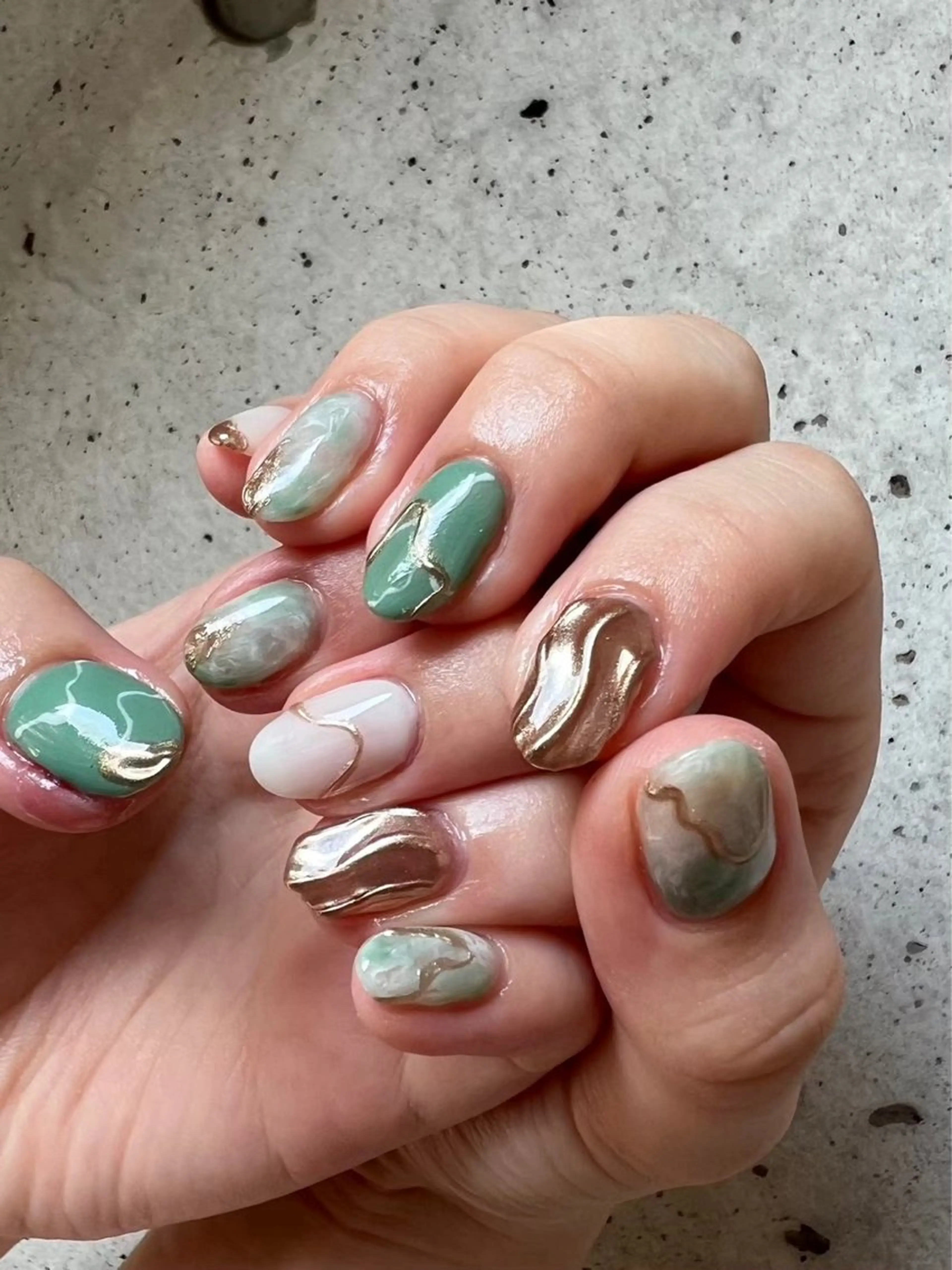 ハンド【オフあり】持ち込みアート💎の写真