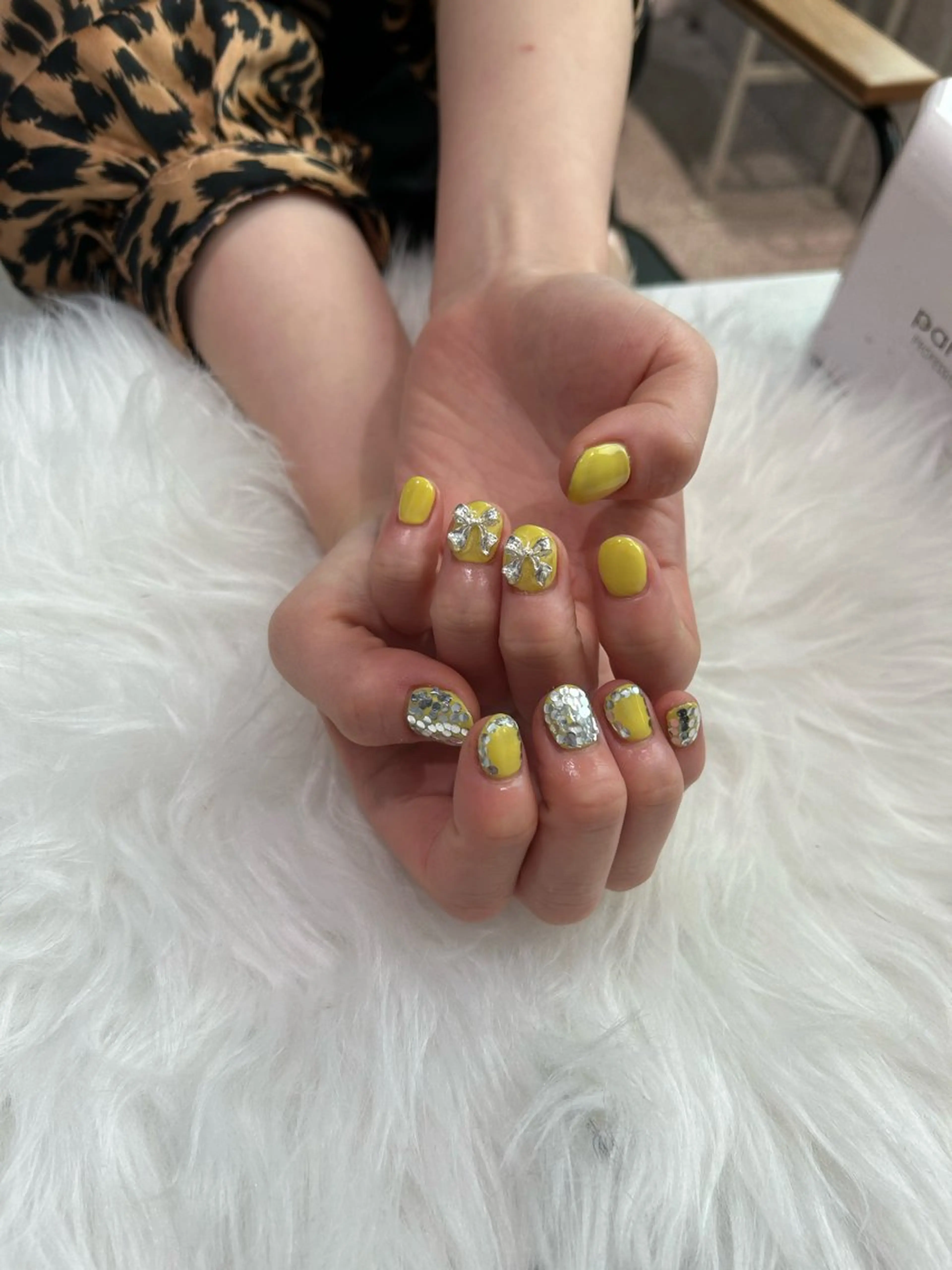 ネイル 成人式 長さ出し 韓国ネイル ショートネイル ハンドネイル ♡ハイトーン★ ネイル/しの♡のヘアスタイル