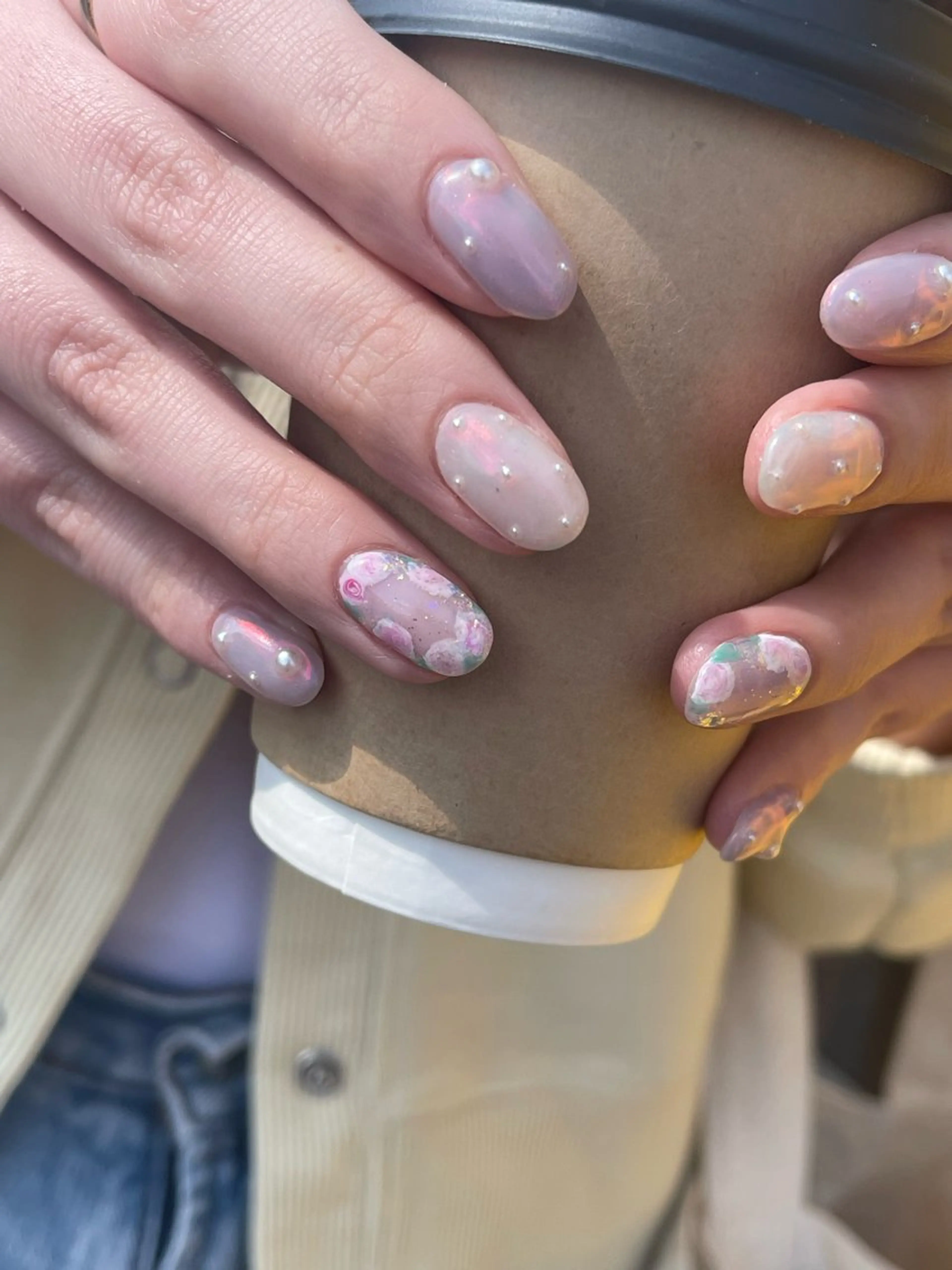 ネイル ジェルネイル パラジェル ハンドネイル leaaloha　byBROWN HAIR所属・レアアロハ宇都宮 /ネイル.脱毛のネイルデザイン