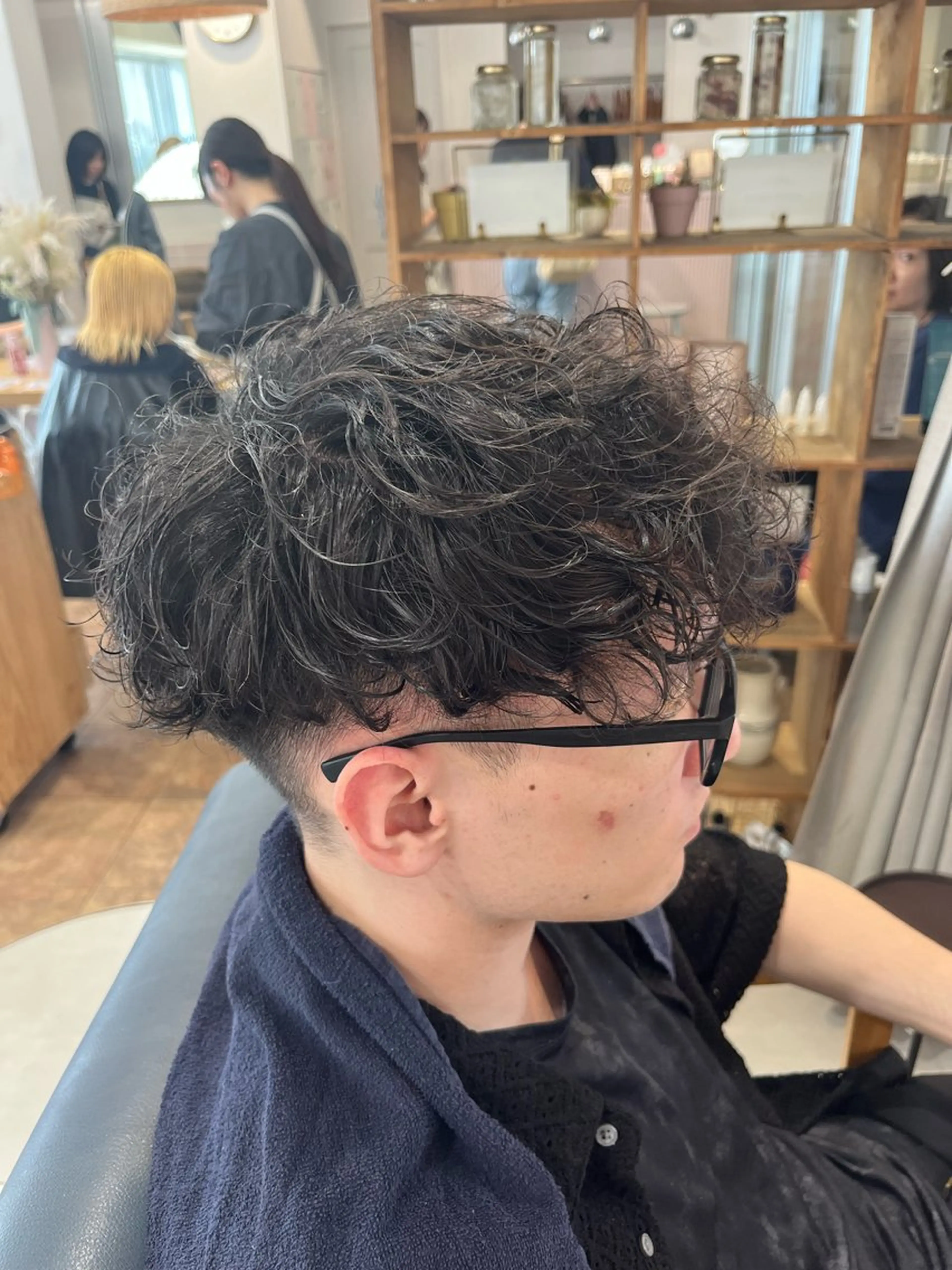 パーマ メンズ メンズパーマ カット パーマ 北村 優斗のヘアスタイル