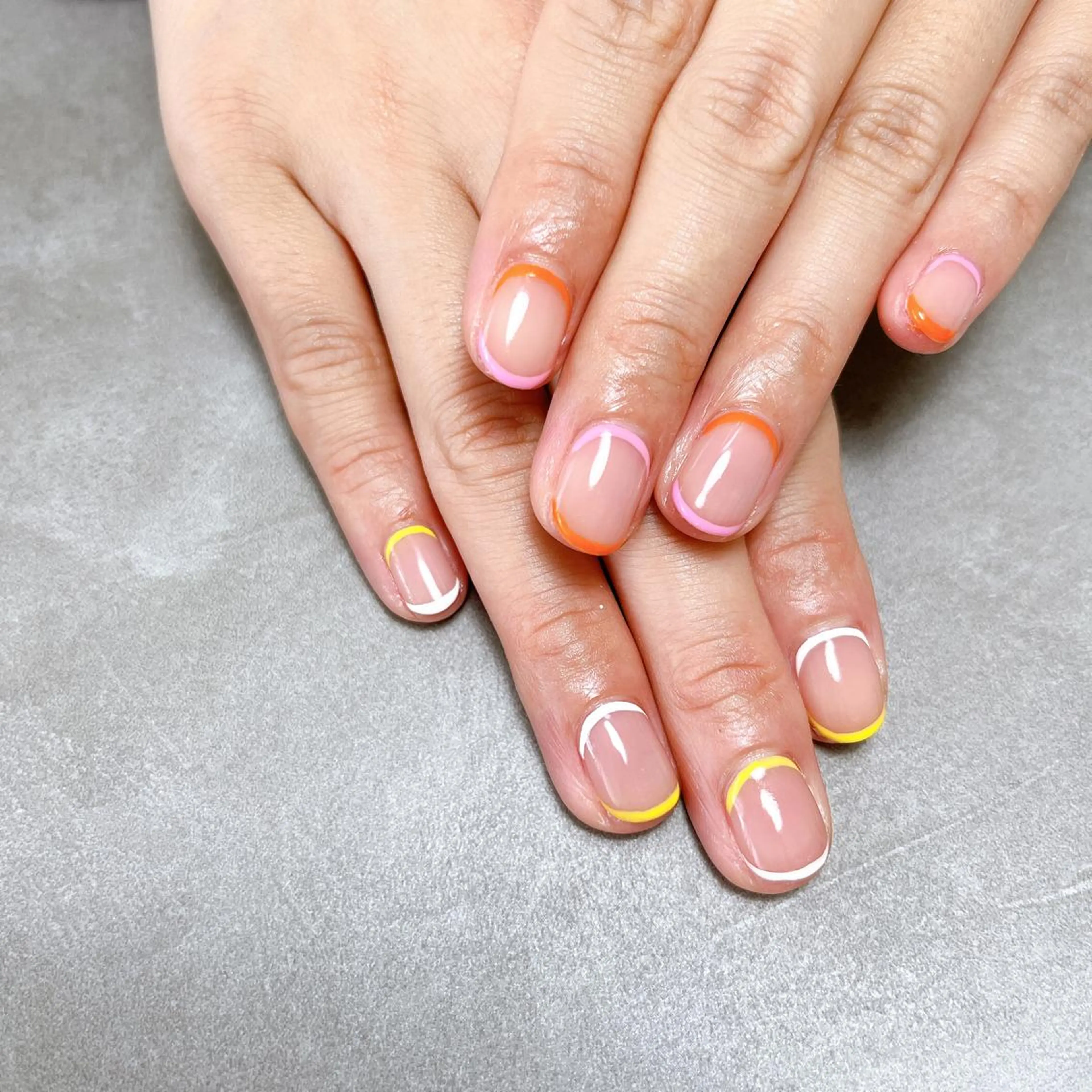 ネイル フレンチネイル nailsalon Graciaのネイルデザイン