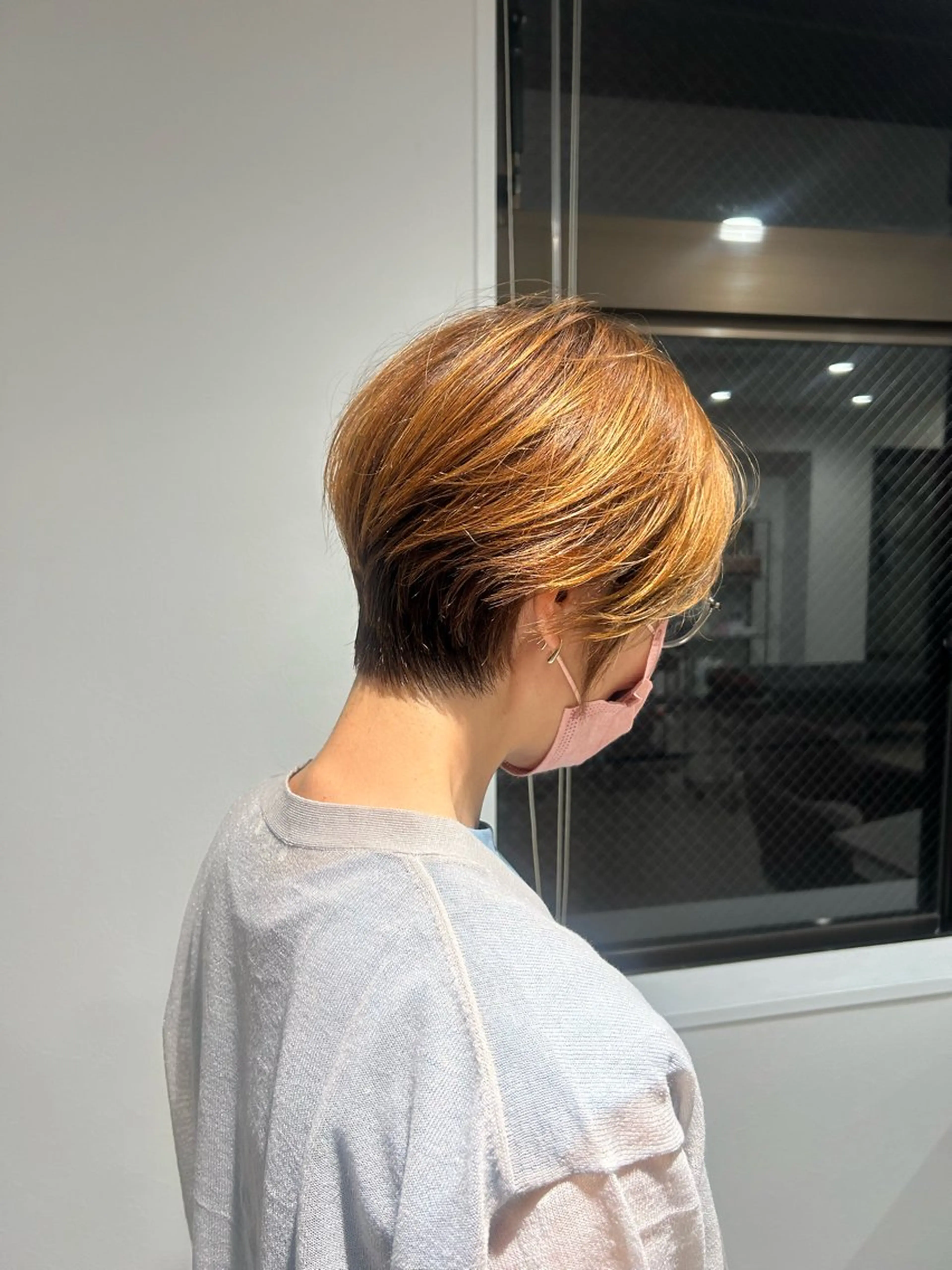 ショート カット タナカ レイヤのヘアスタイル