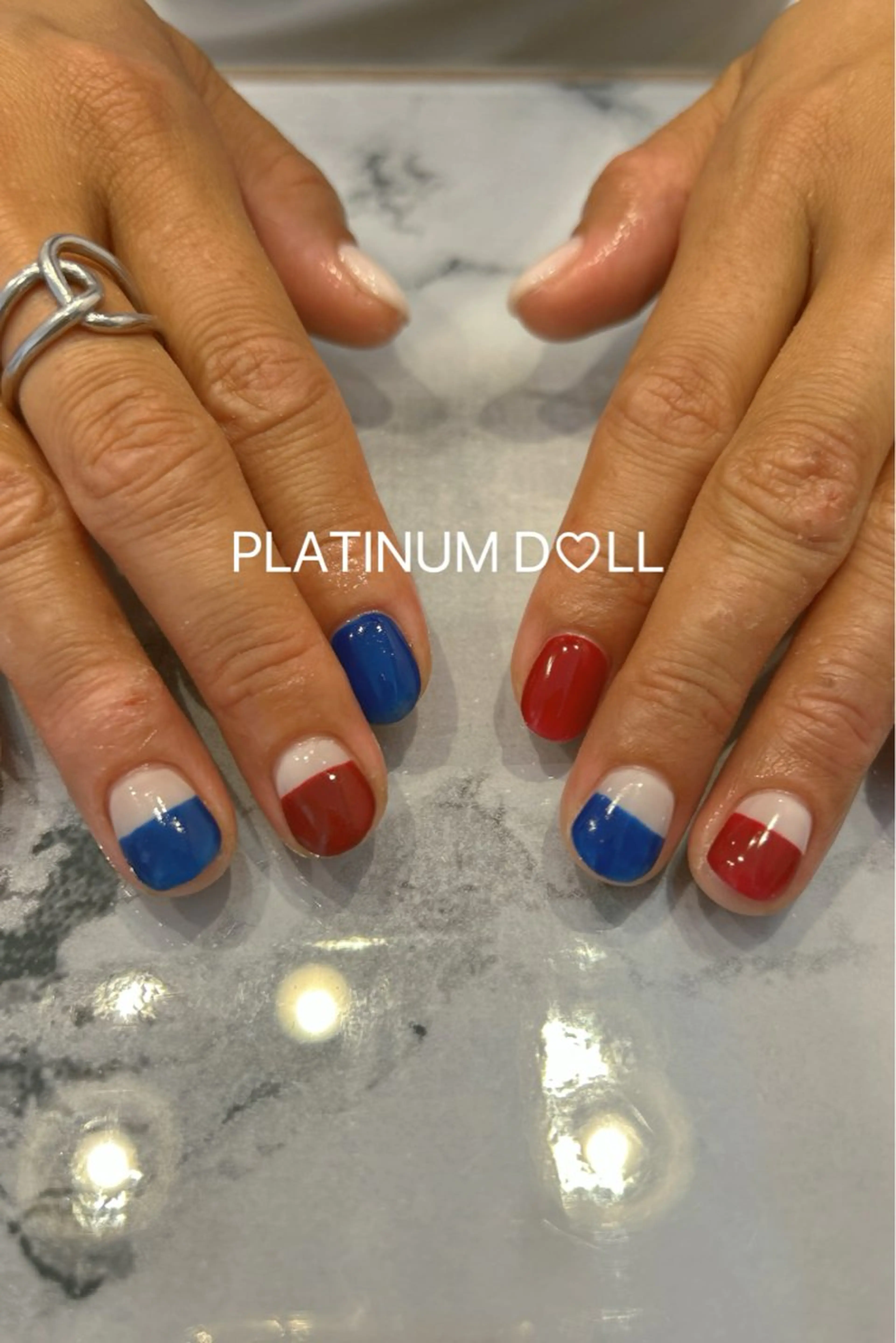 ネイル グラデーション 持ち込み オフィスネイル ワンカラーネイル シンプルネイル ハンドネイル 🎀PLATINUM DOLL はな🎀のネイルデザイン