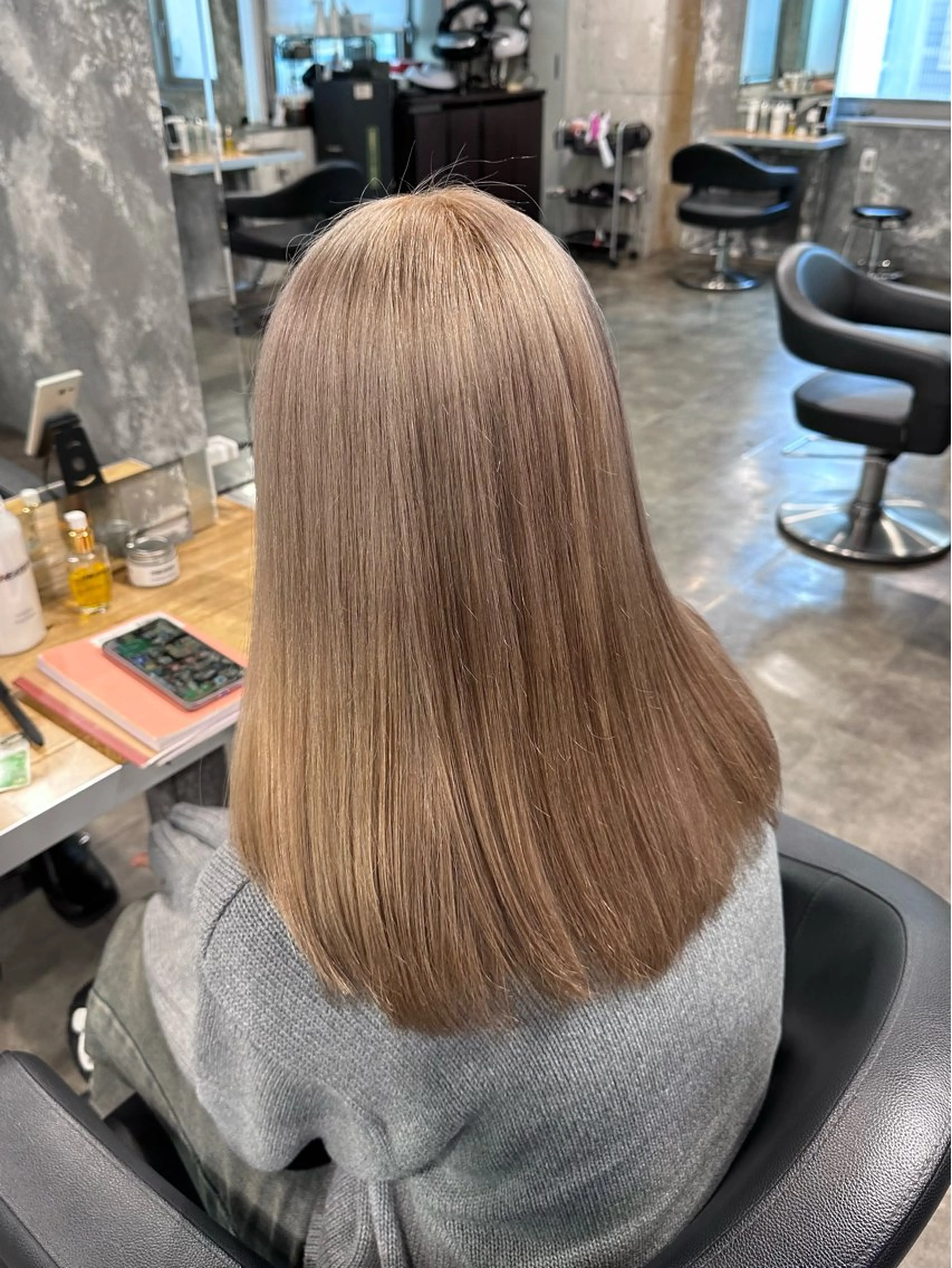 カラー 海外トレンドヘア🤍 sumireのヘアスタイル