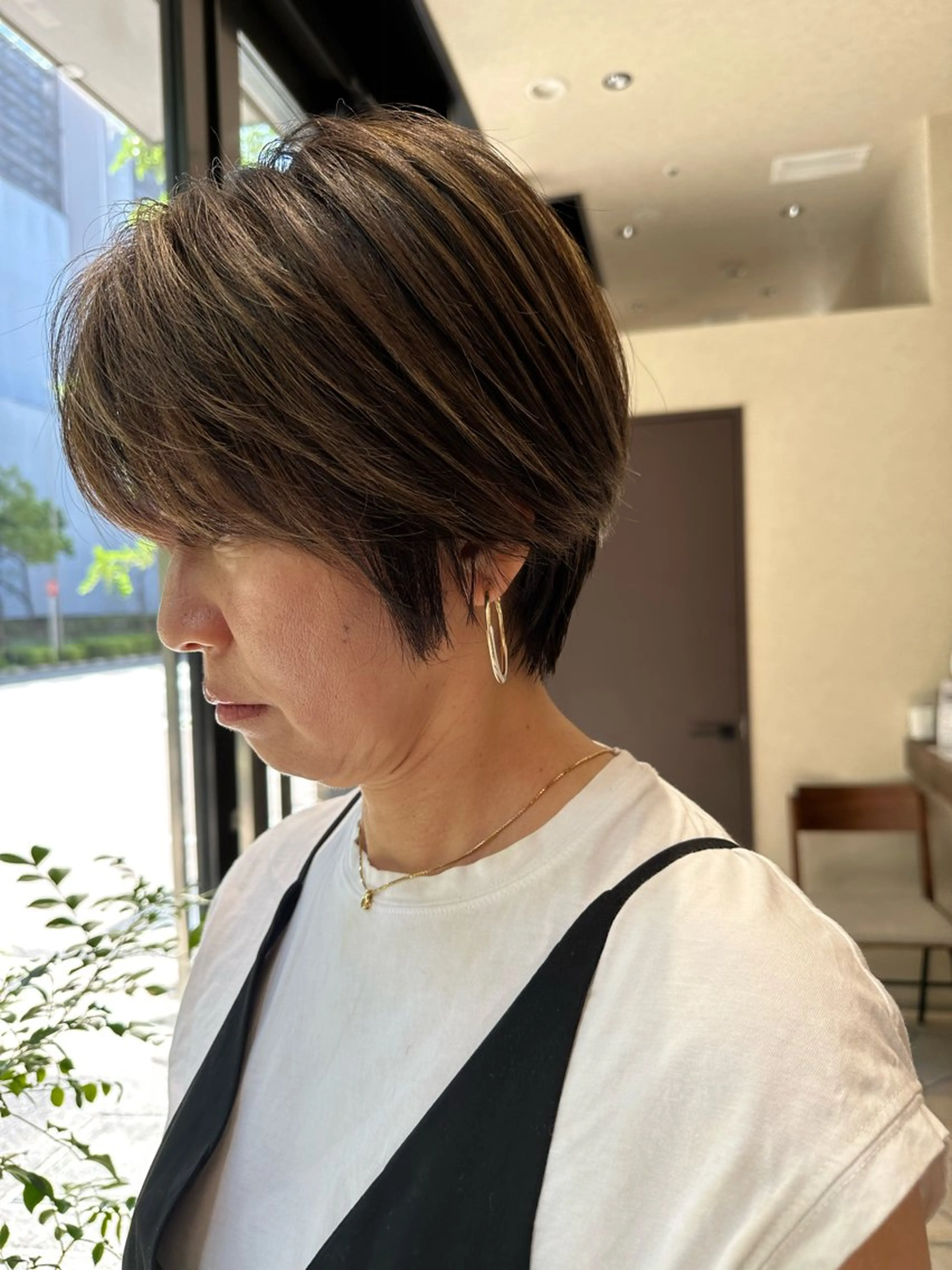 ショート GIEN 西宮ガーデンズプラス所属・中尾 碧斗のヘアスタイル