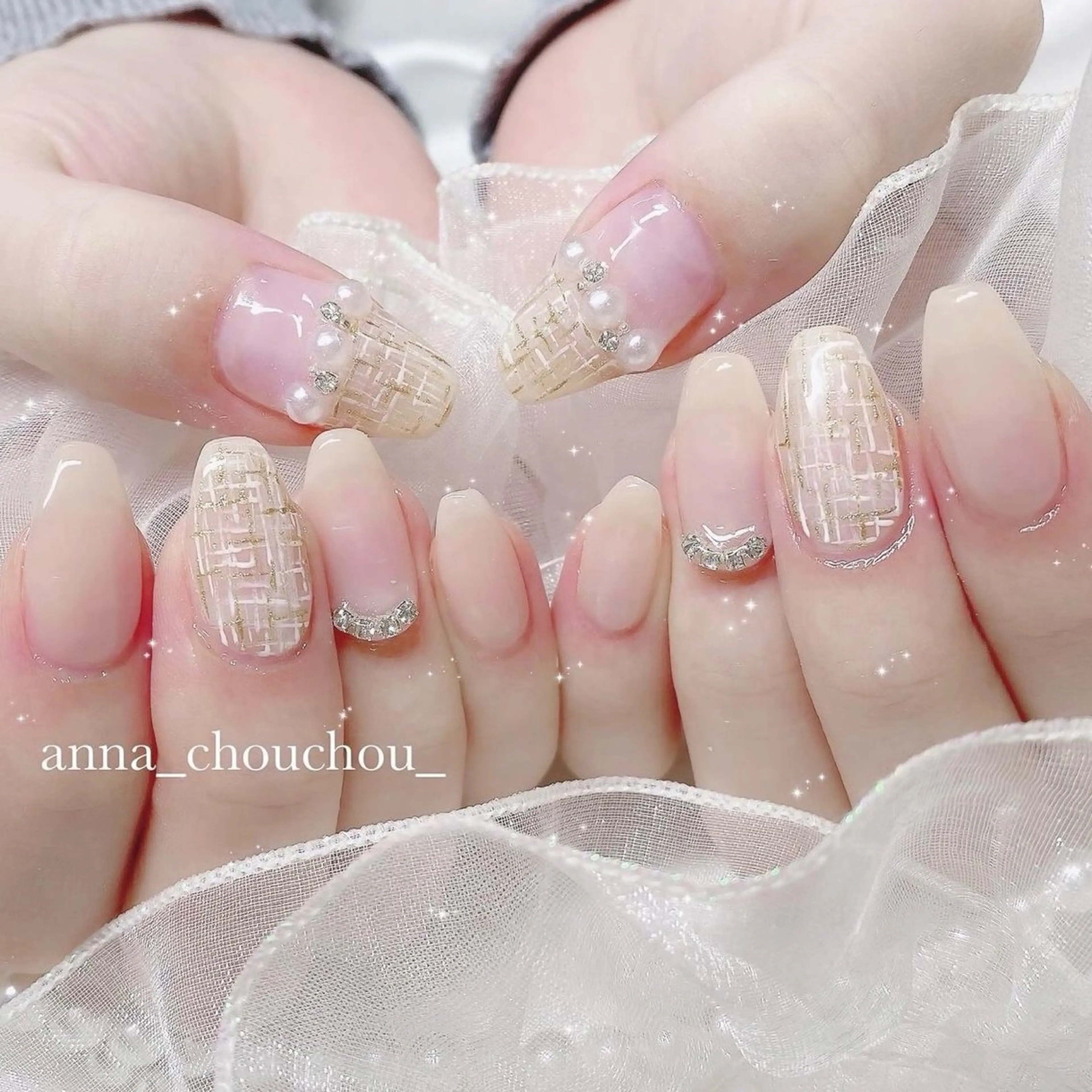 ネイル ハンドネイル Anna Sano⭐️のネイルデザイン