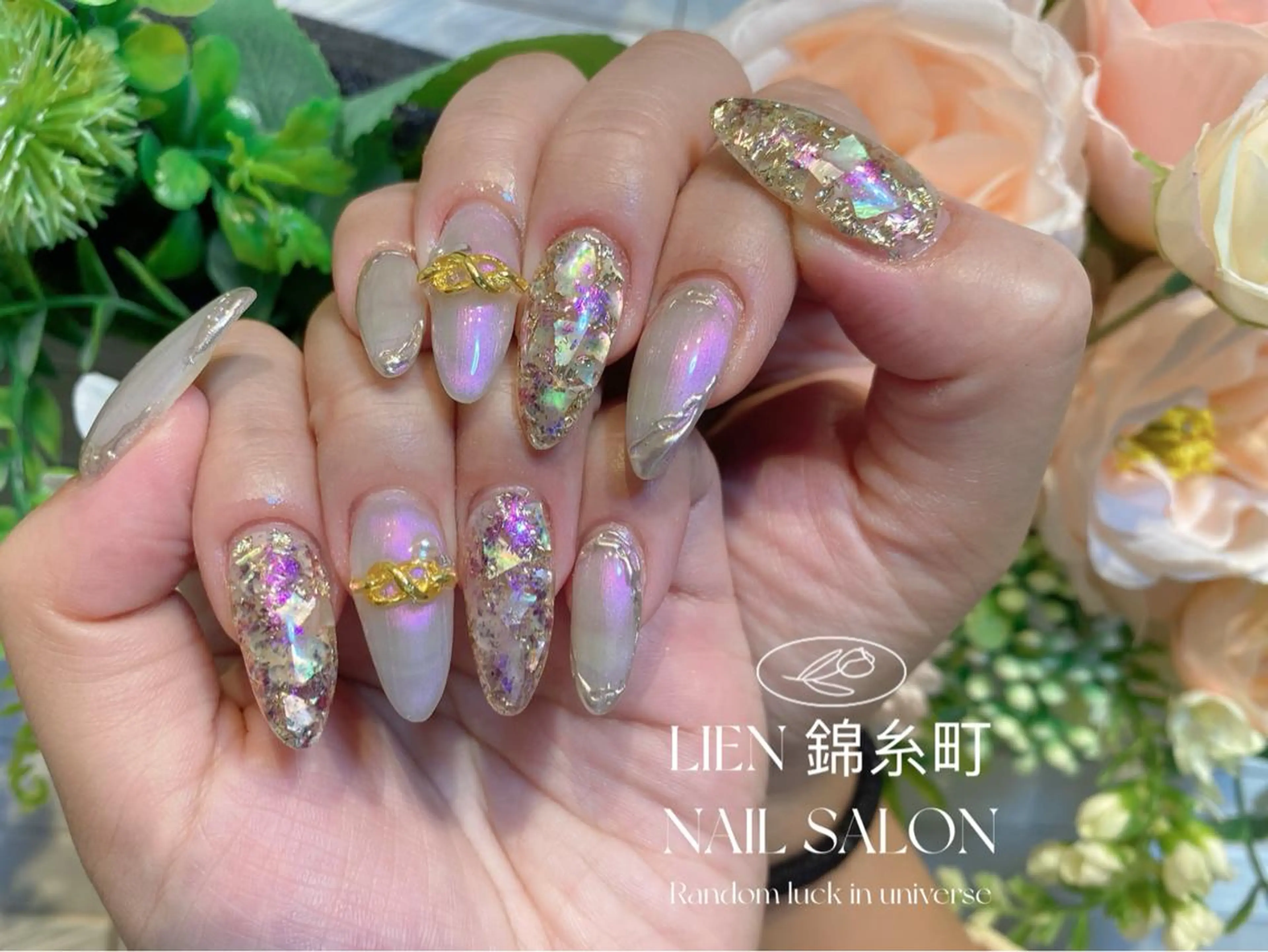 ネイル ロングネイル ハンドネイル Lien  _リエン リエンのネイルデザイン