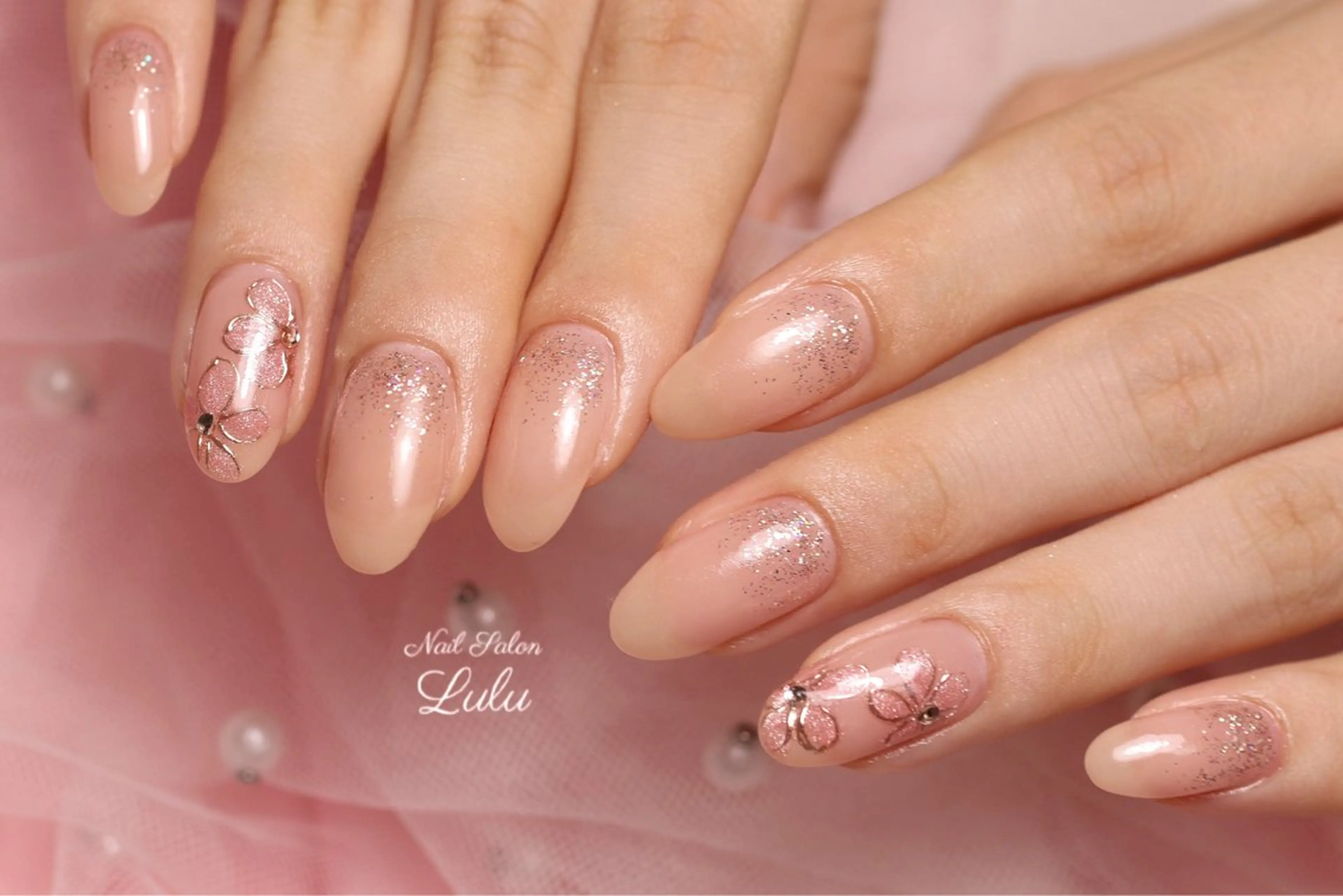 ネイル ハンドネイル Lulu nail salon 南堀江店所属・西村 あやかのネイルデザイン