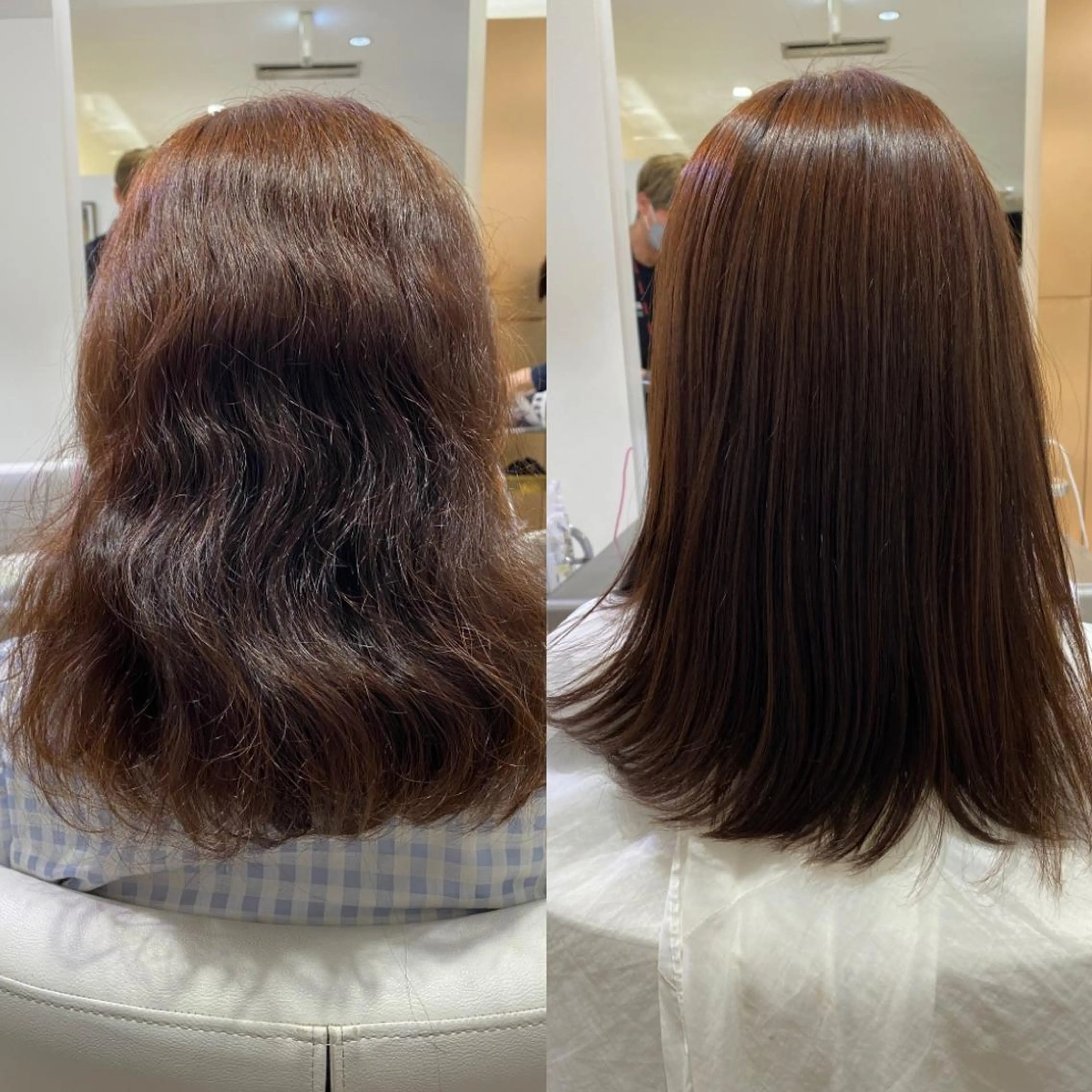 パーマ 縮毛矯正 ストレートパーマ ROSSO hair &spa所属・ROSSO 大橋店 /大野　凜のヘアスタイル