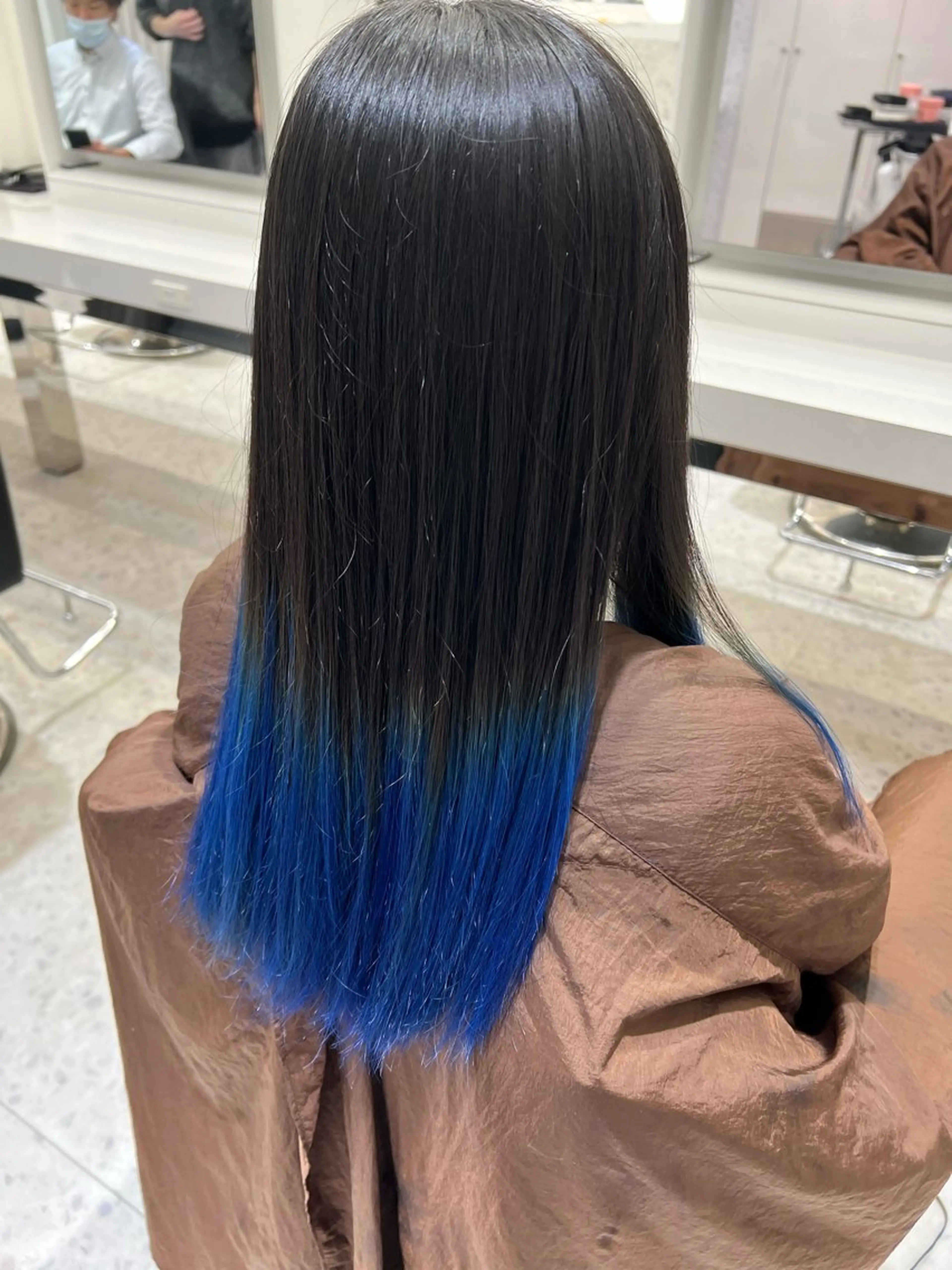 ロング カラー ダブルカラー/派手髪 アンジのヘアスタイル