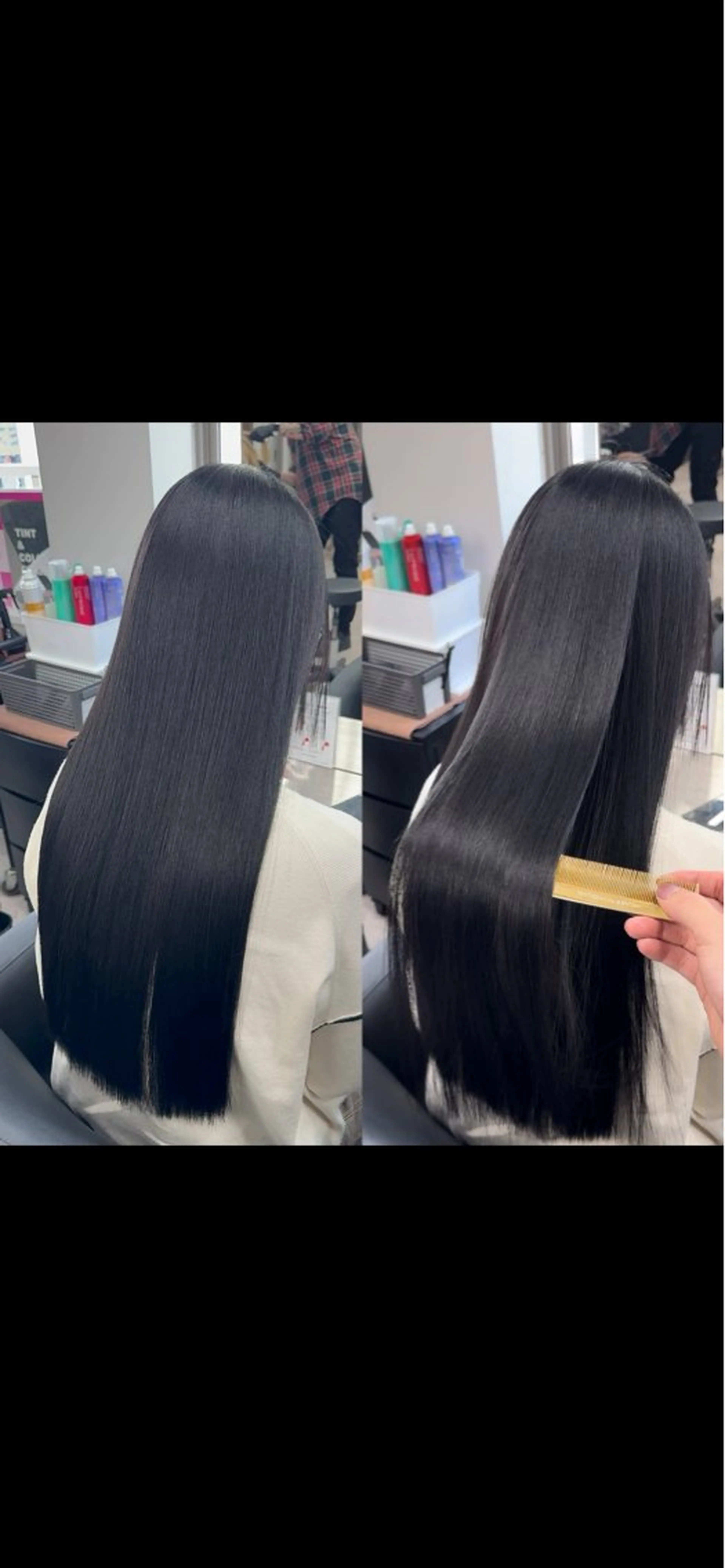 カット ヘアカラー トリートメント 🍎リンゴ 髪質改善🍎のヘアスタイル