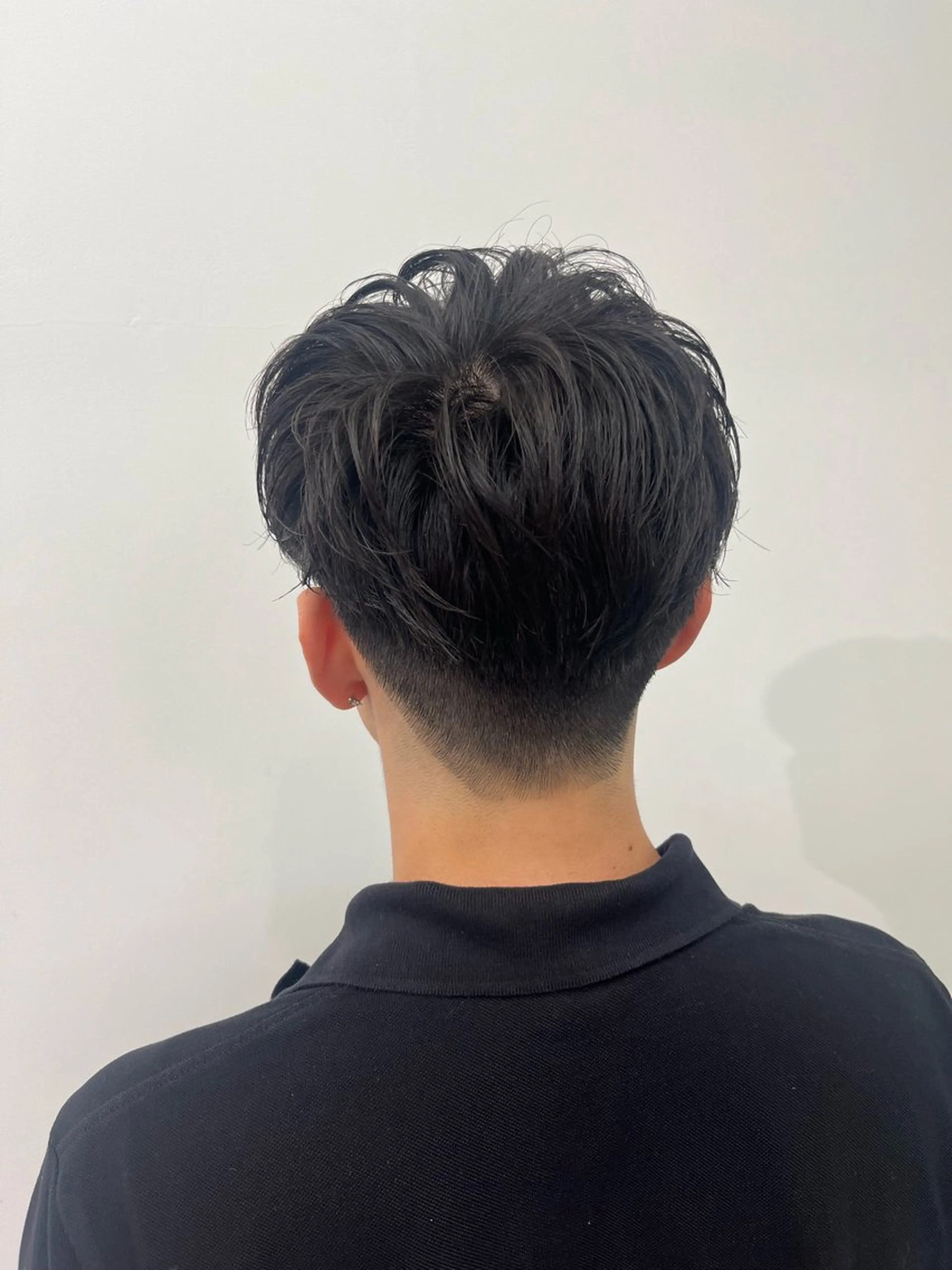 メンズ 透明感カラー🫧 ミクのヘアスタイル