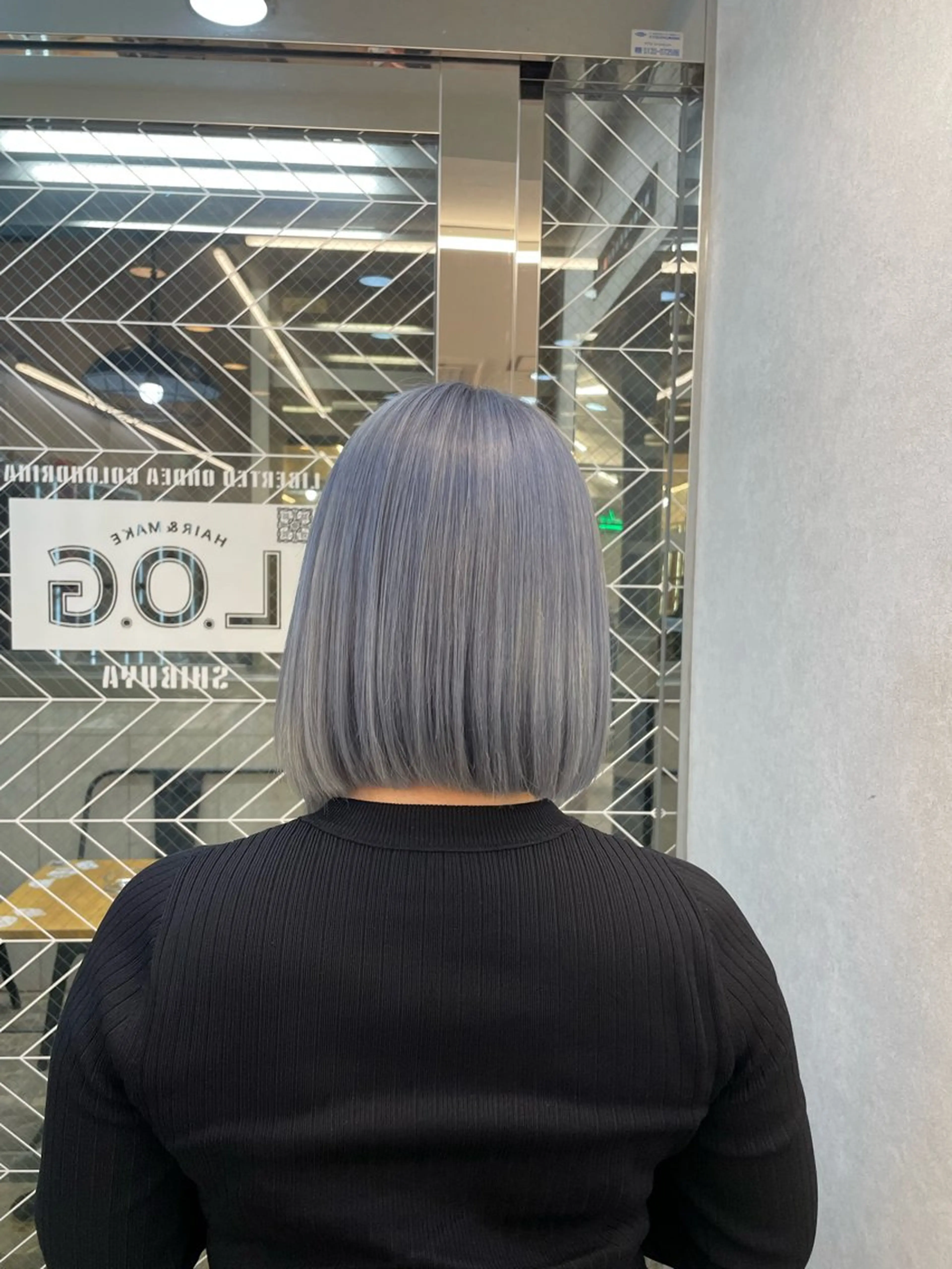 ミディアム ボブ L.O.GSHIBUYA所属・酒井 隆斗のヘアスタイル