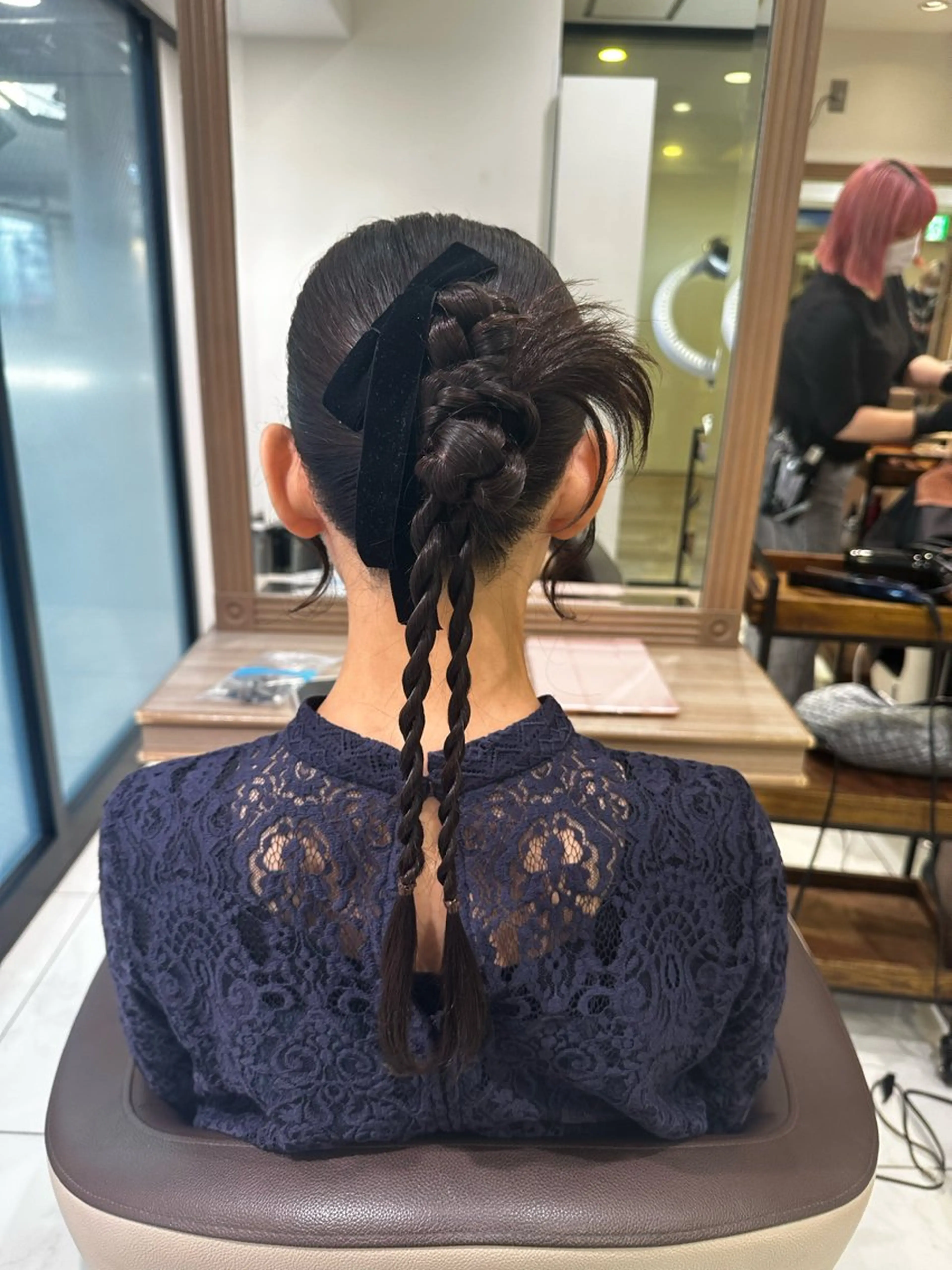 ロング ヘアアレンジ ヘアセット メンズ特化/ パーマChihoのヘアスタイル