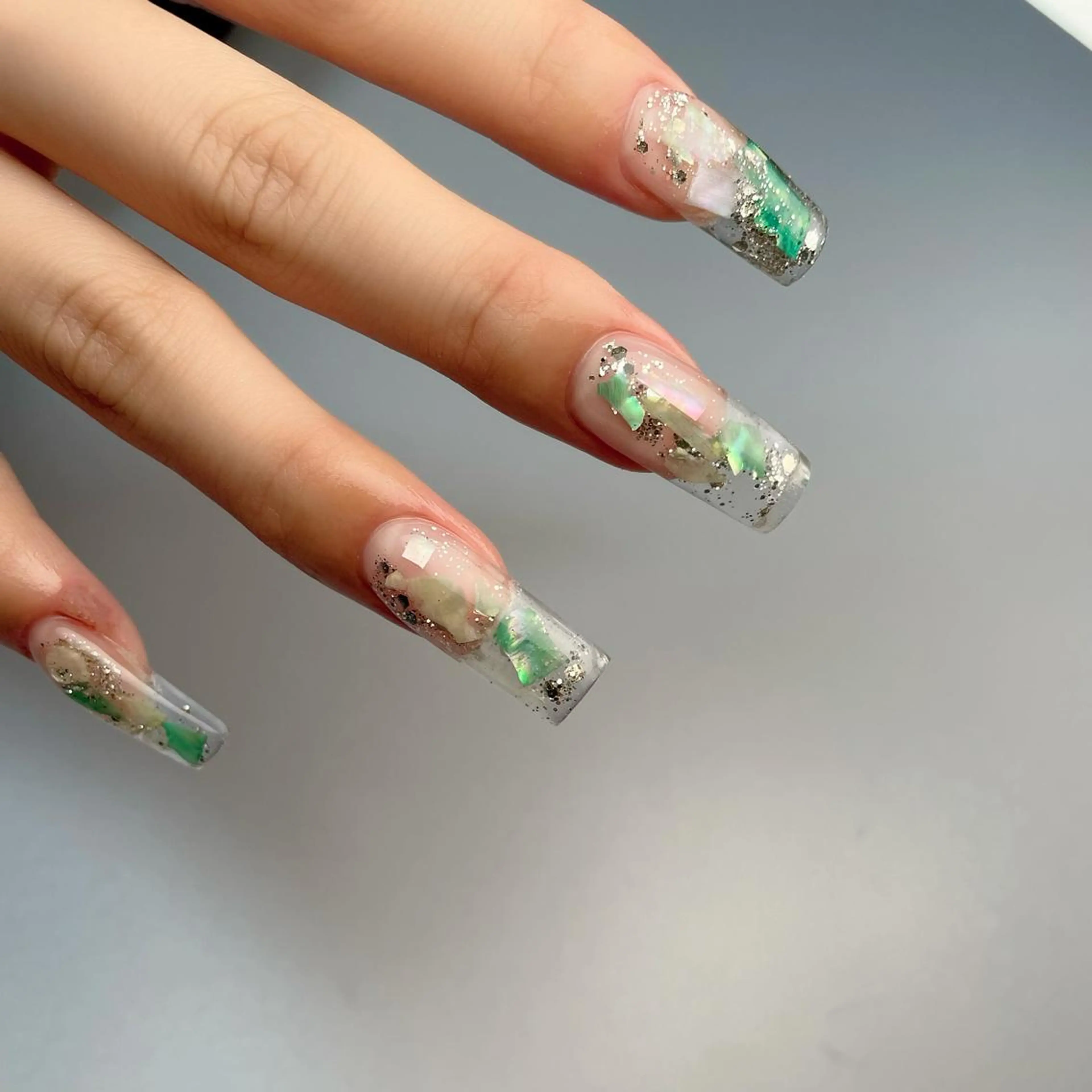 ロング ネイル 下妻市ﾈｲﾙｻﾛﾝ M_styleのネイルデザイン