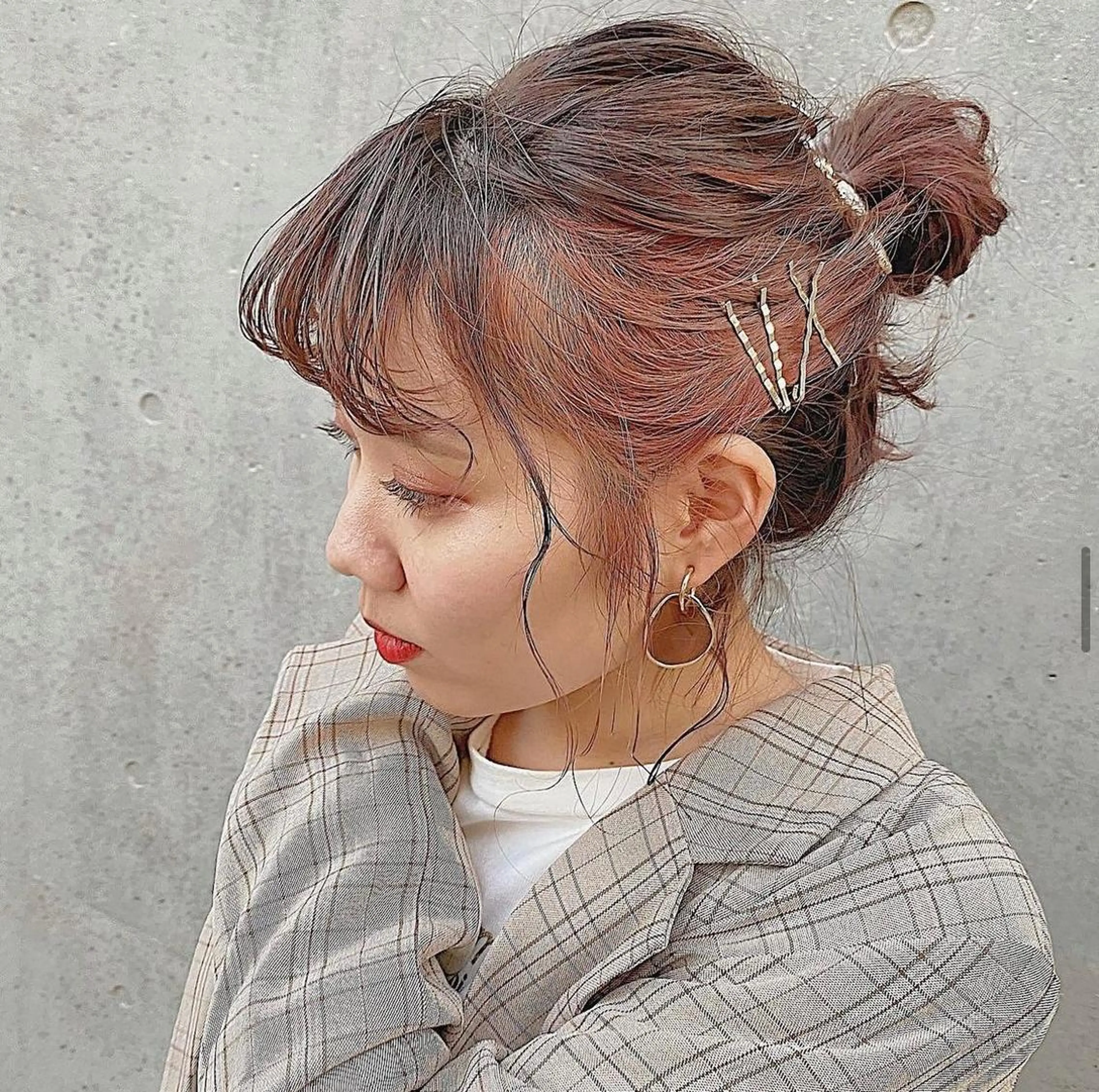 ミディアム ヘアカラー トリートメント 柔らかbeige /chinari❤︎のヘアスタイル