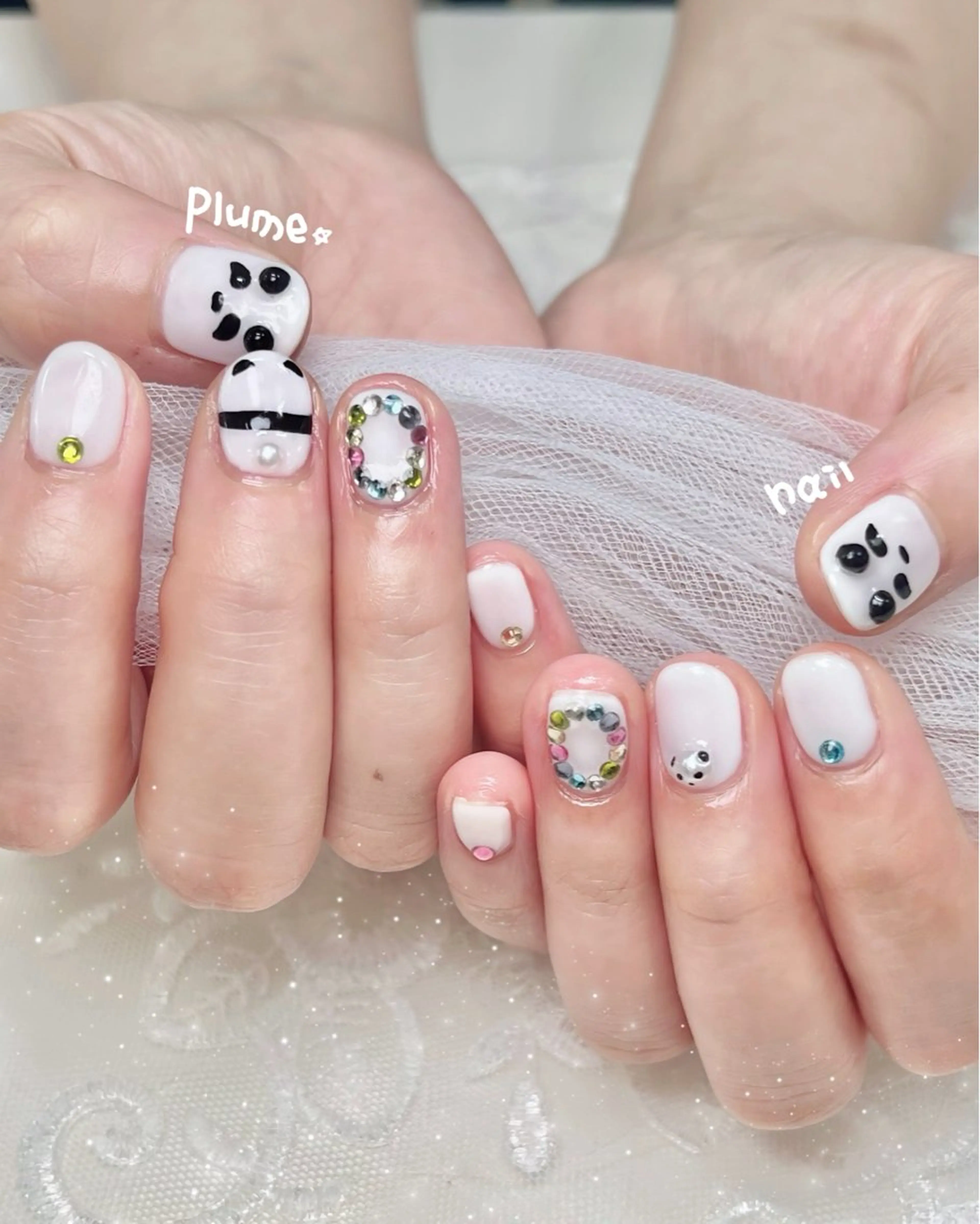ネイル アートネイル ハンドネイル plume nail ☆韓国ネイルのネイルデザイン
