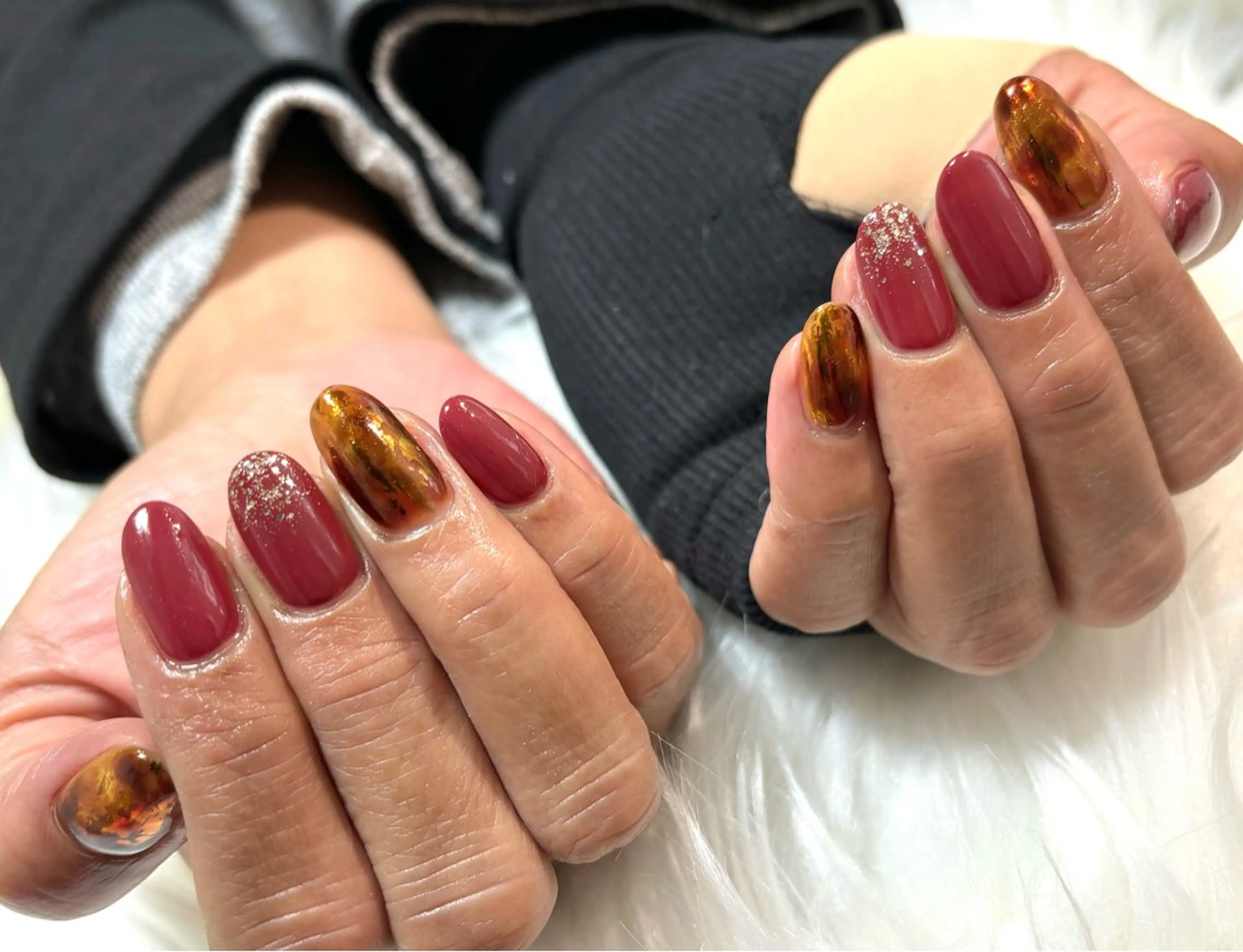 ネイル ハンドネイル nail salon HIRUKANAのネイルデザイン