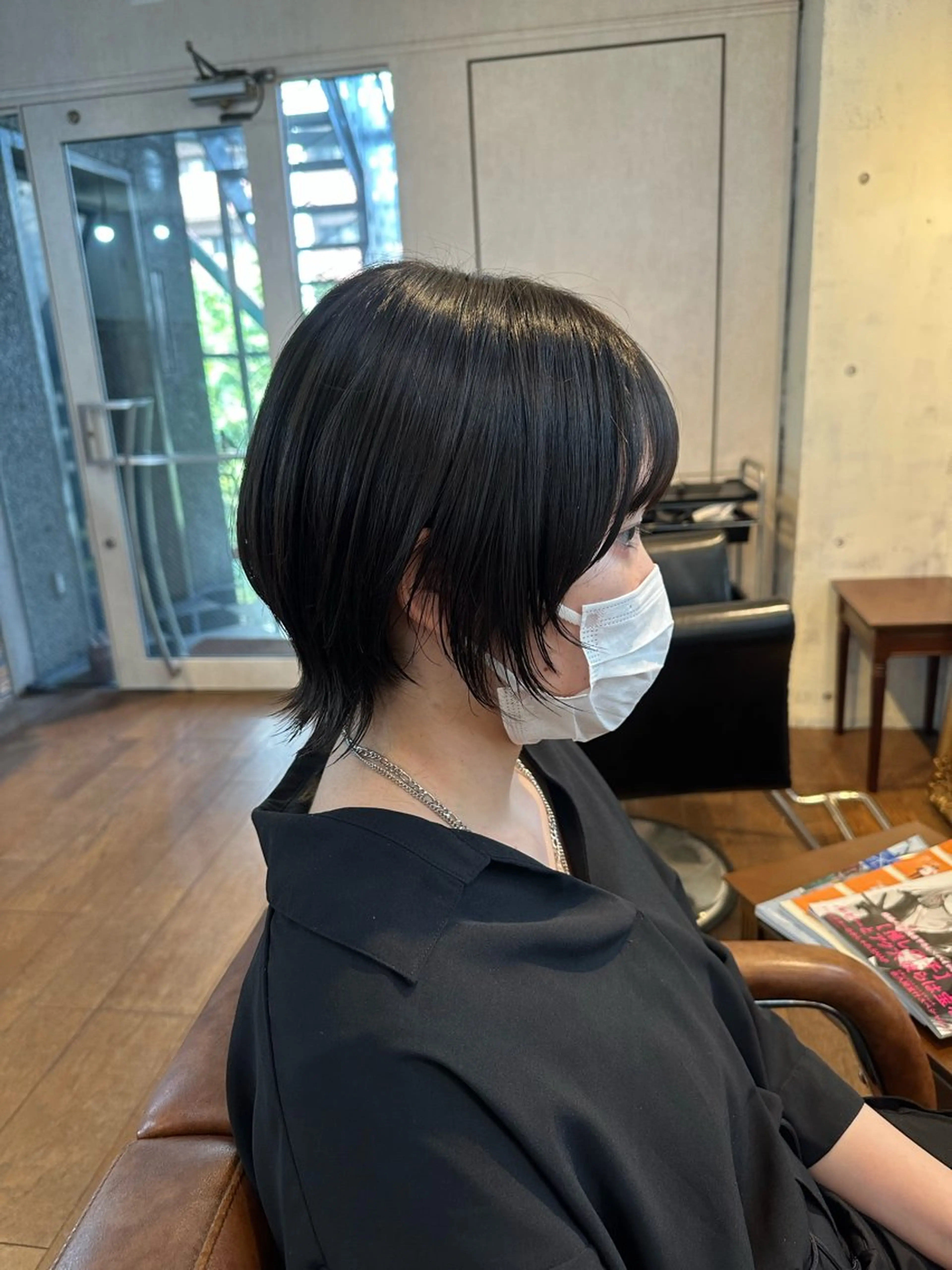 ショート レイヤーカット ウルフカット corona hairdesign KAZUE MAEDA所属・マエダ　カズエ🫶 coronahairのヘアスタイル
