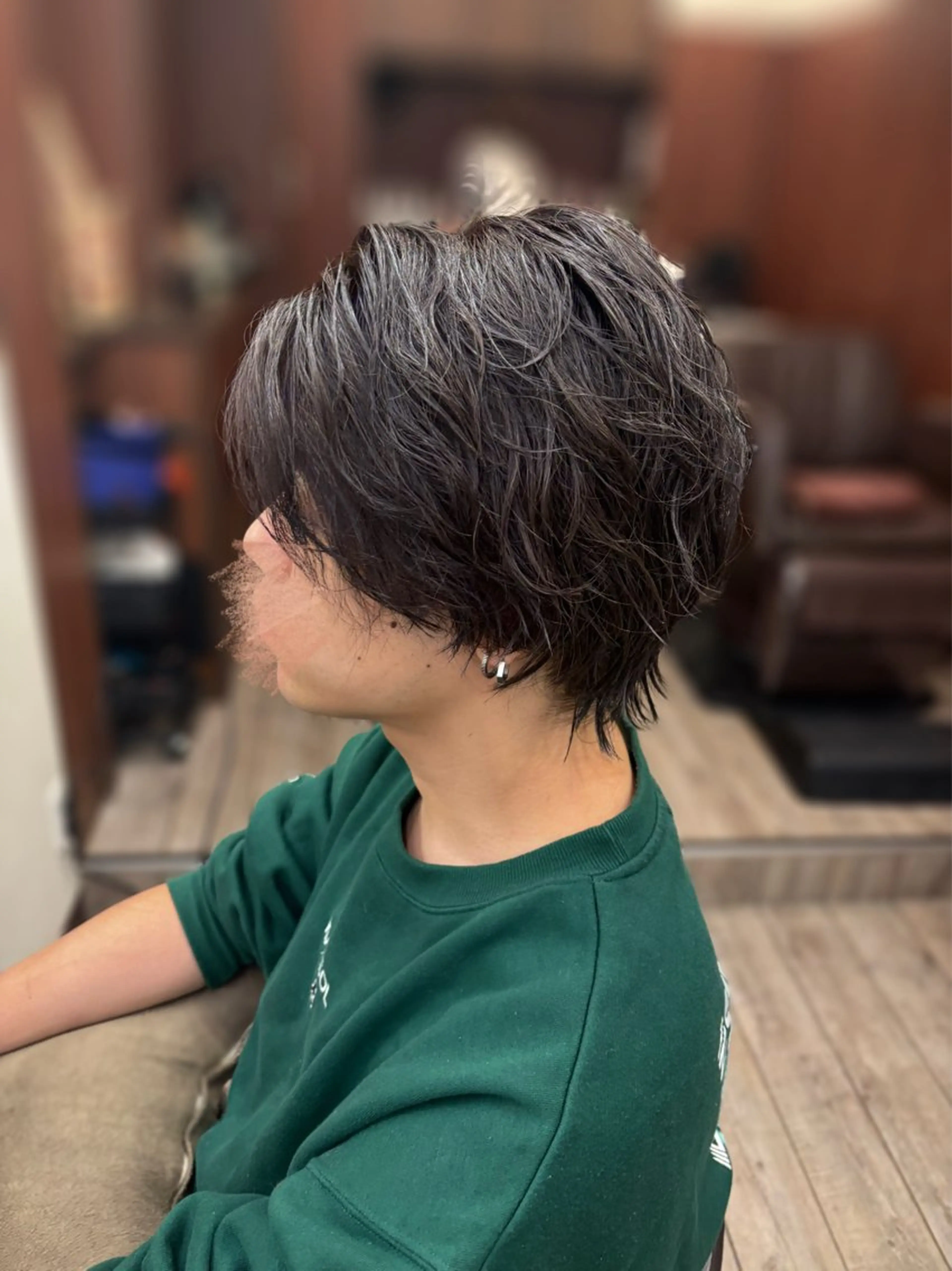 メンズ ️🫧押上️🫧はな 🫧うる艶パーマのヘアスタイル