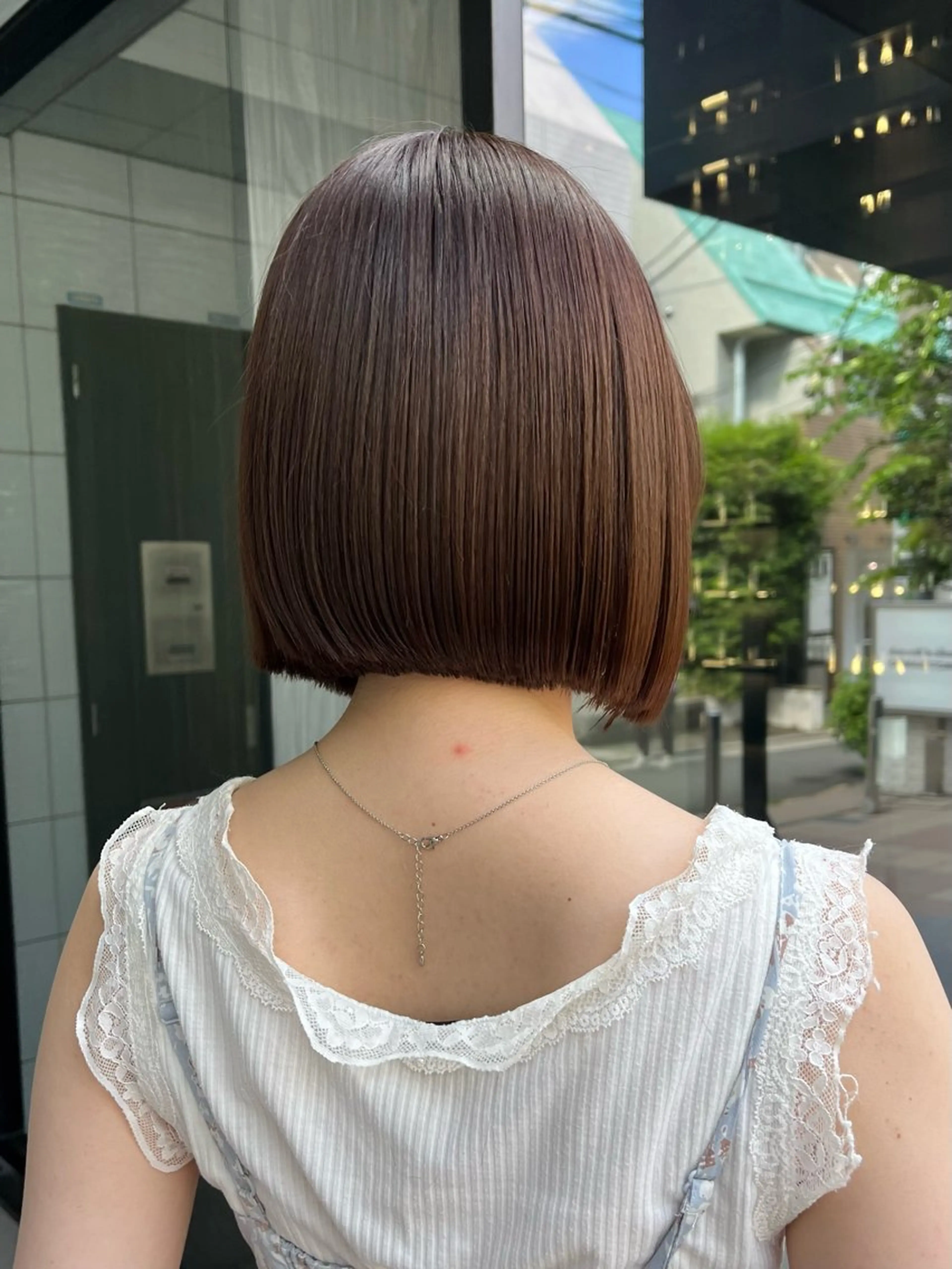 ミディアム Côte所属・レイヤー/ボブカット ゆい/Côte表参道のヘアスタイル