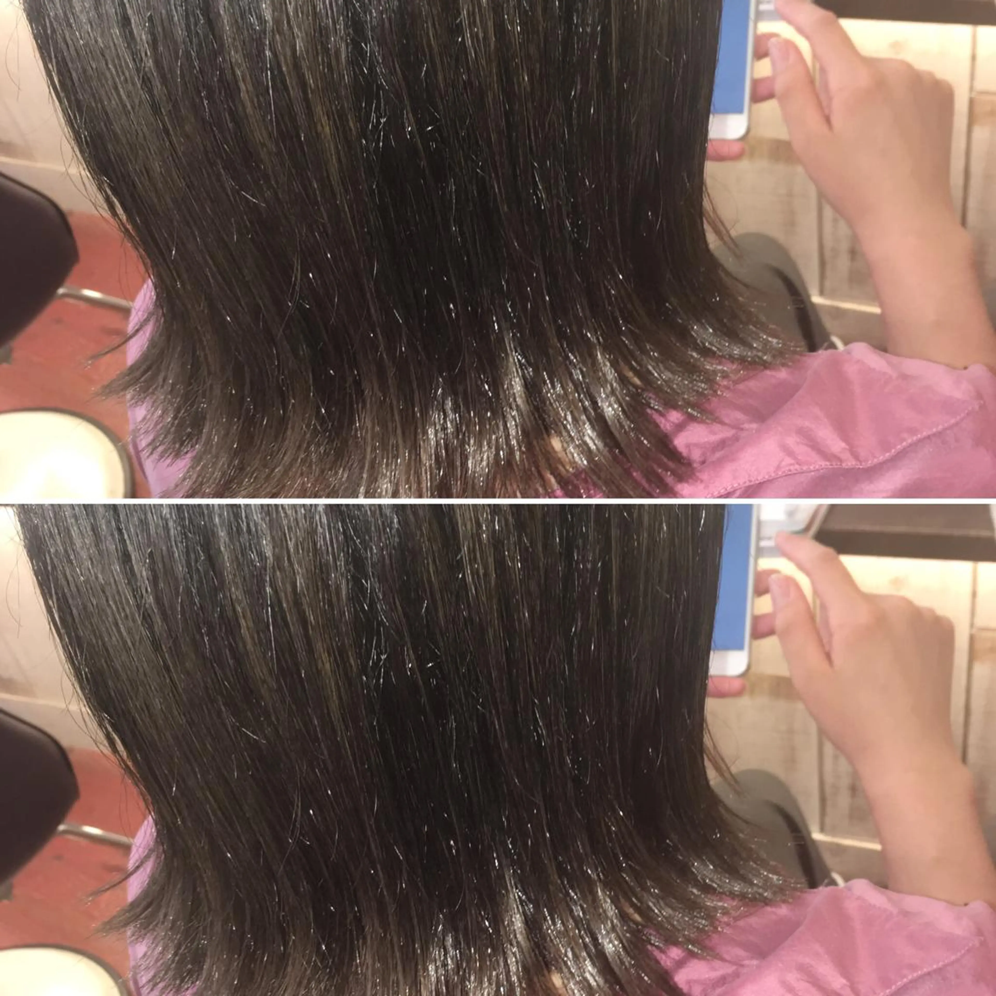 ショート カラー グレージュ Lagom なかだのヘアスタイル