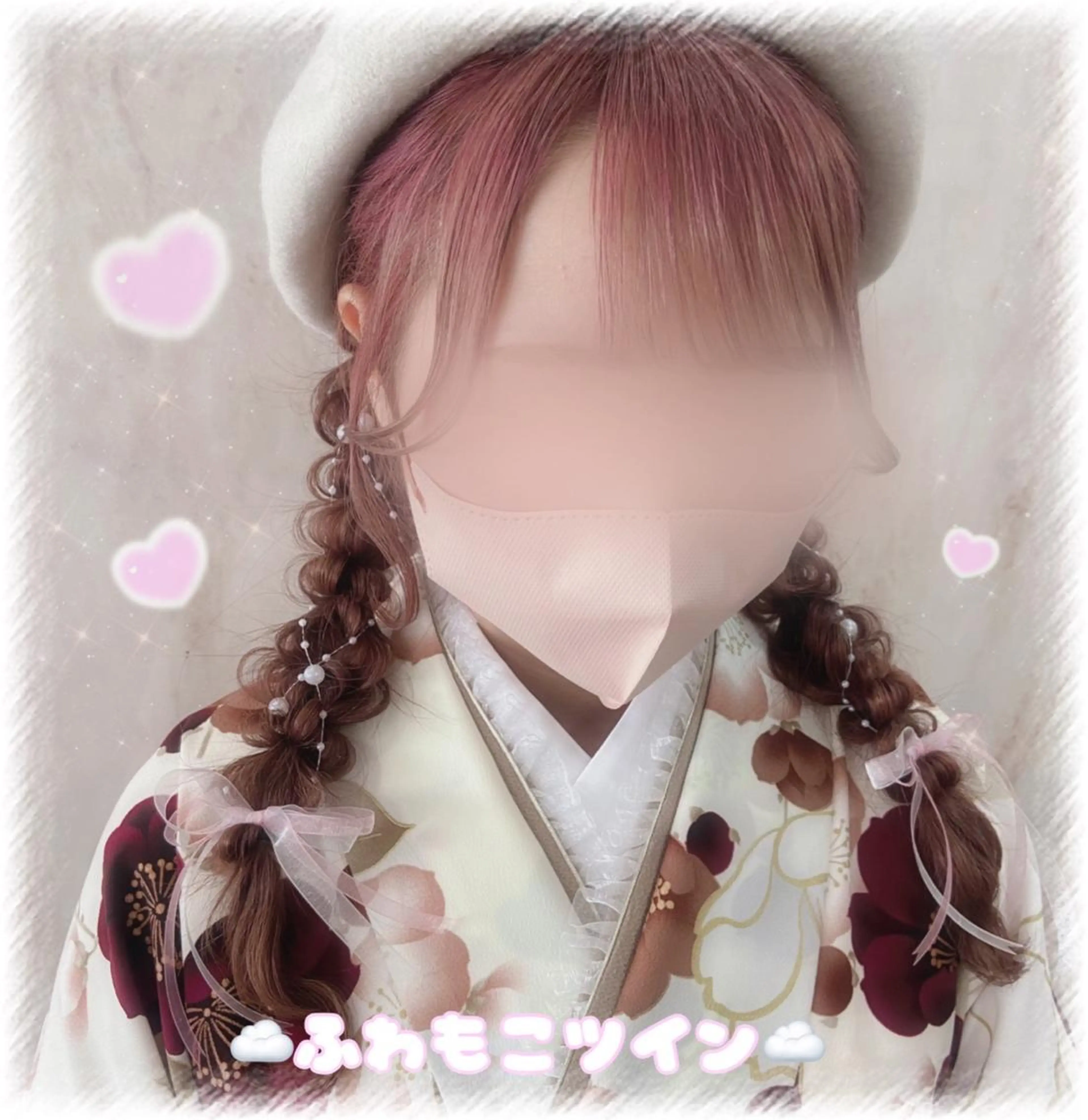 ロング カラー ヘアアレンジ 卒業式のヘアスタイル 学生 ヘアセット ️🫧中島遼香🫧 Ess🪽髪質改善のヘアスタイル