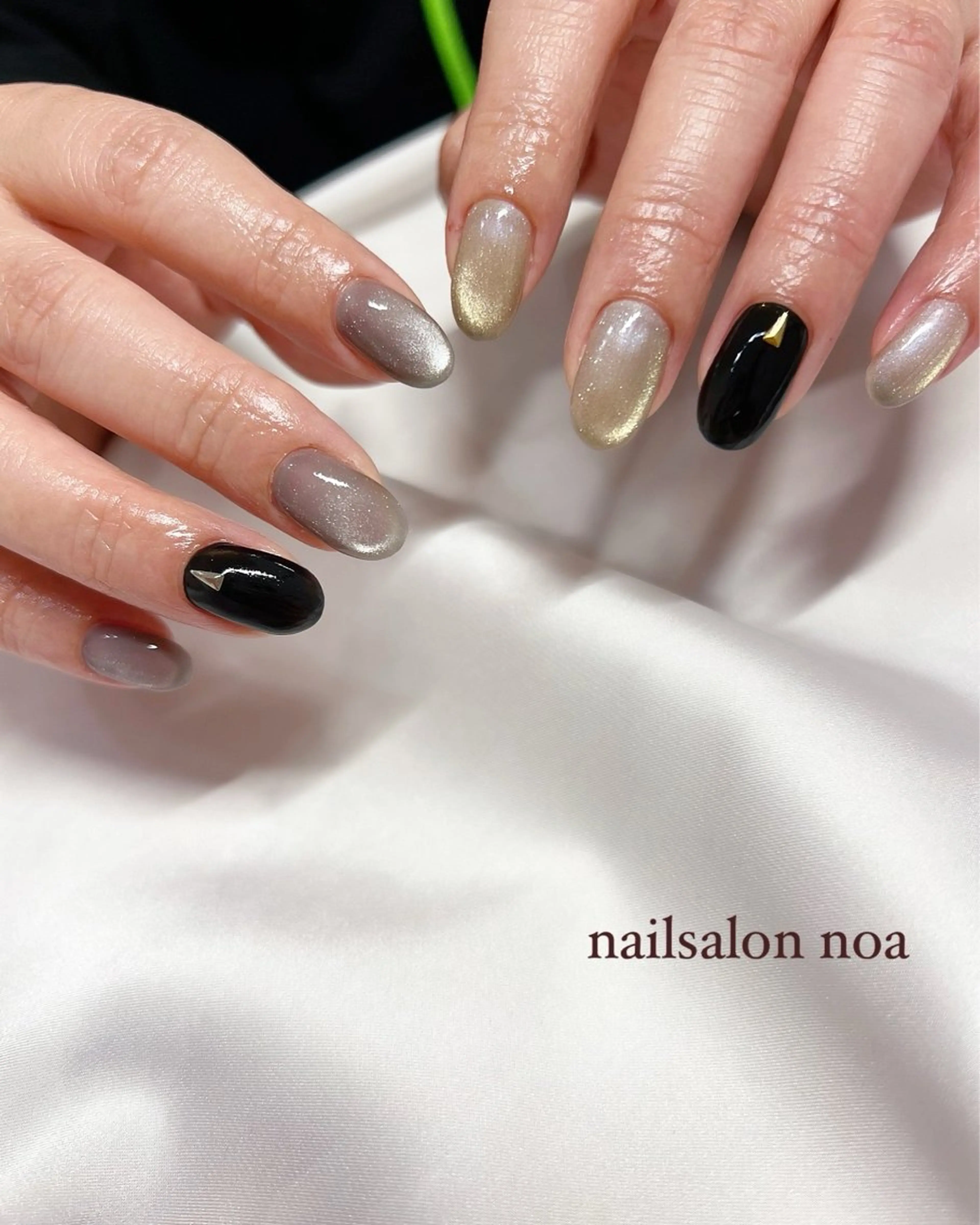 ネイル ジェルネイル ニュアンスネイル パラジェル シンプルネイル ハンドネイル noa nail所属・nailsalon noaのネイルデザイン