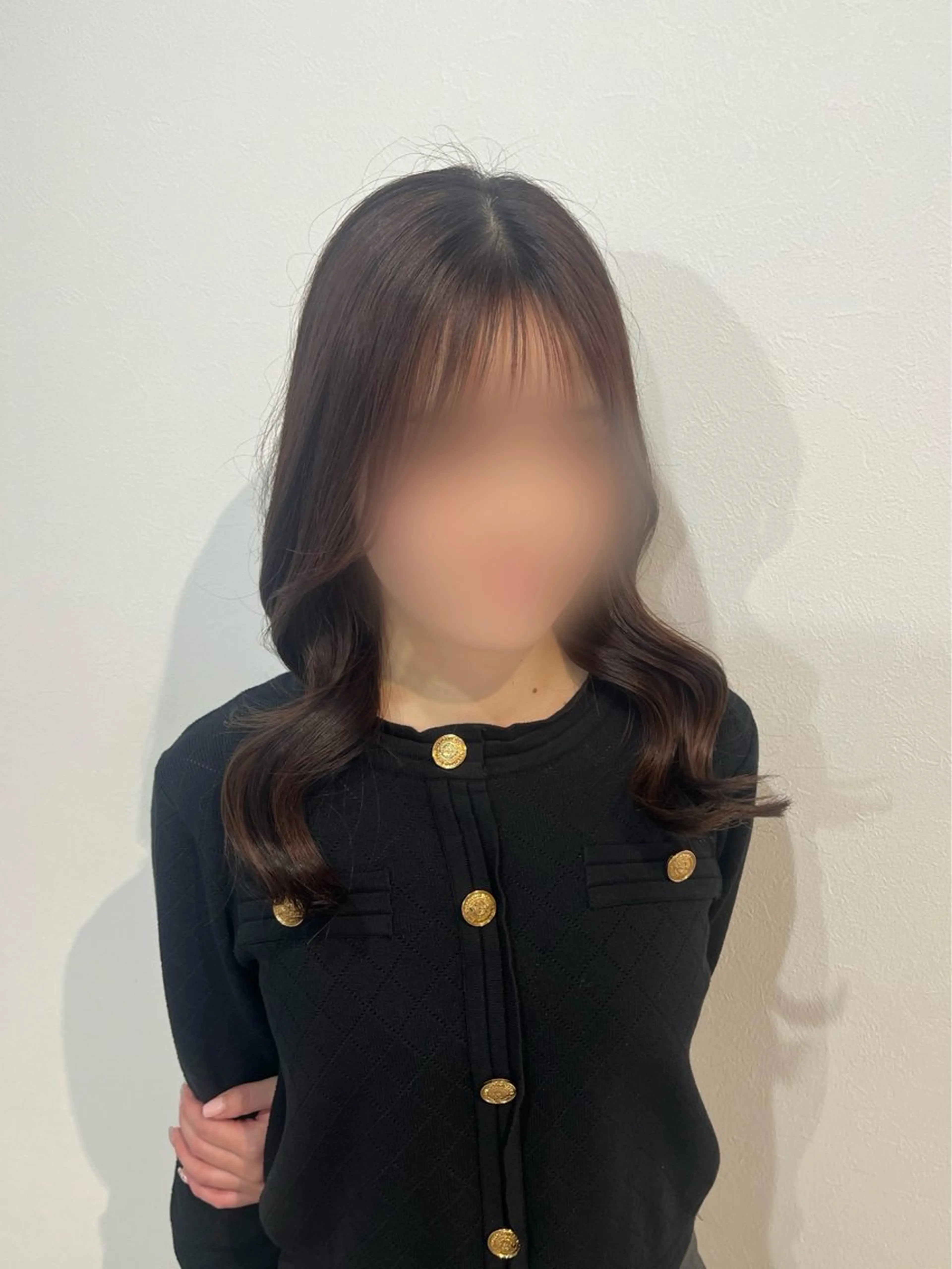 セミロング ヘアアレンジ 顔周りカット ヨシンモリ Dityca...tia所属・りん/ヘアセット 無料モデル様募集中のヘアスタイル