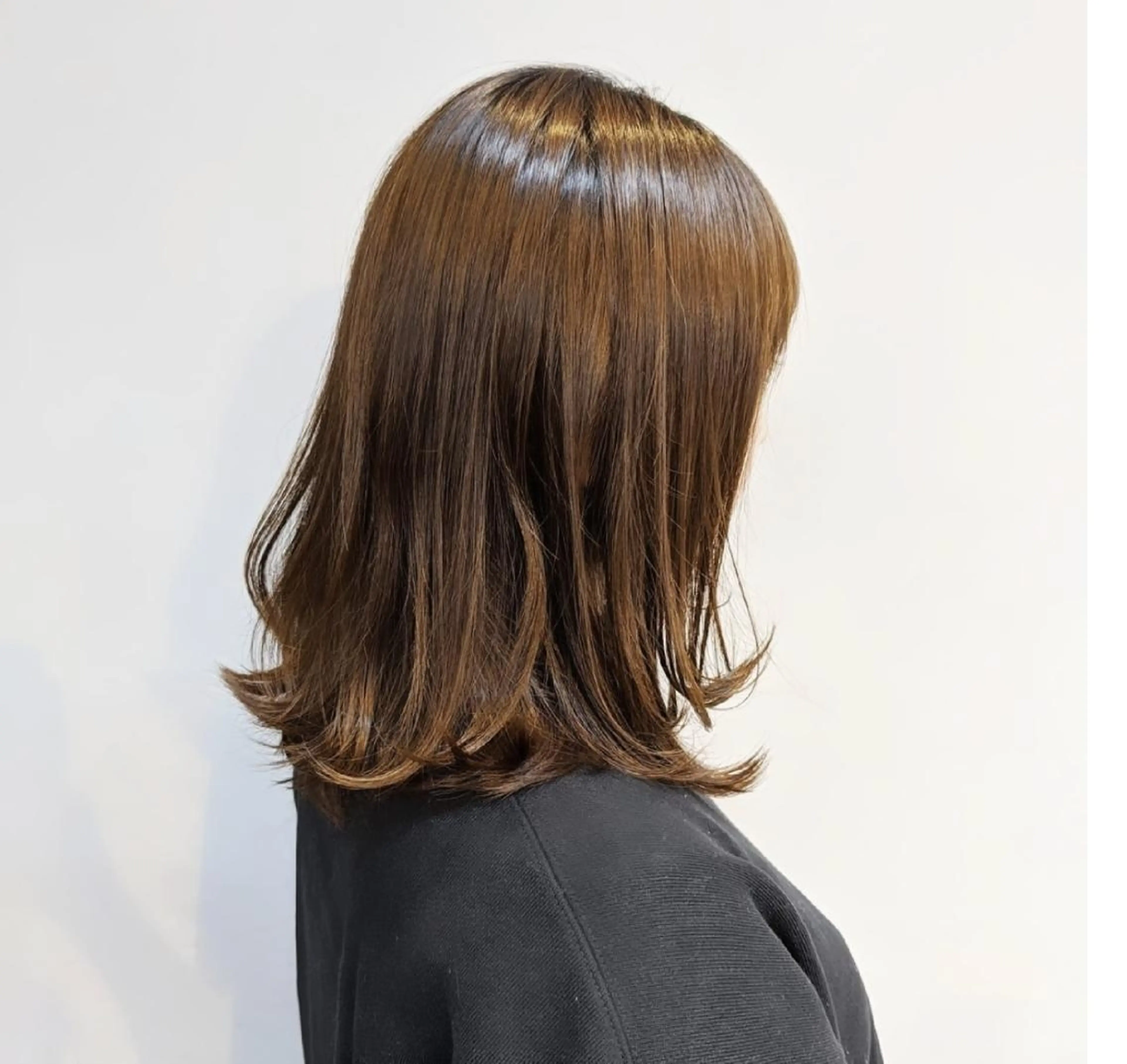 ミディアム Flan Hair&Spa（フランヘアーアンドスパ）所属・矢部 江里奈のヘアスタイル