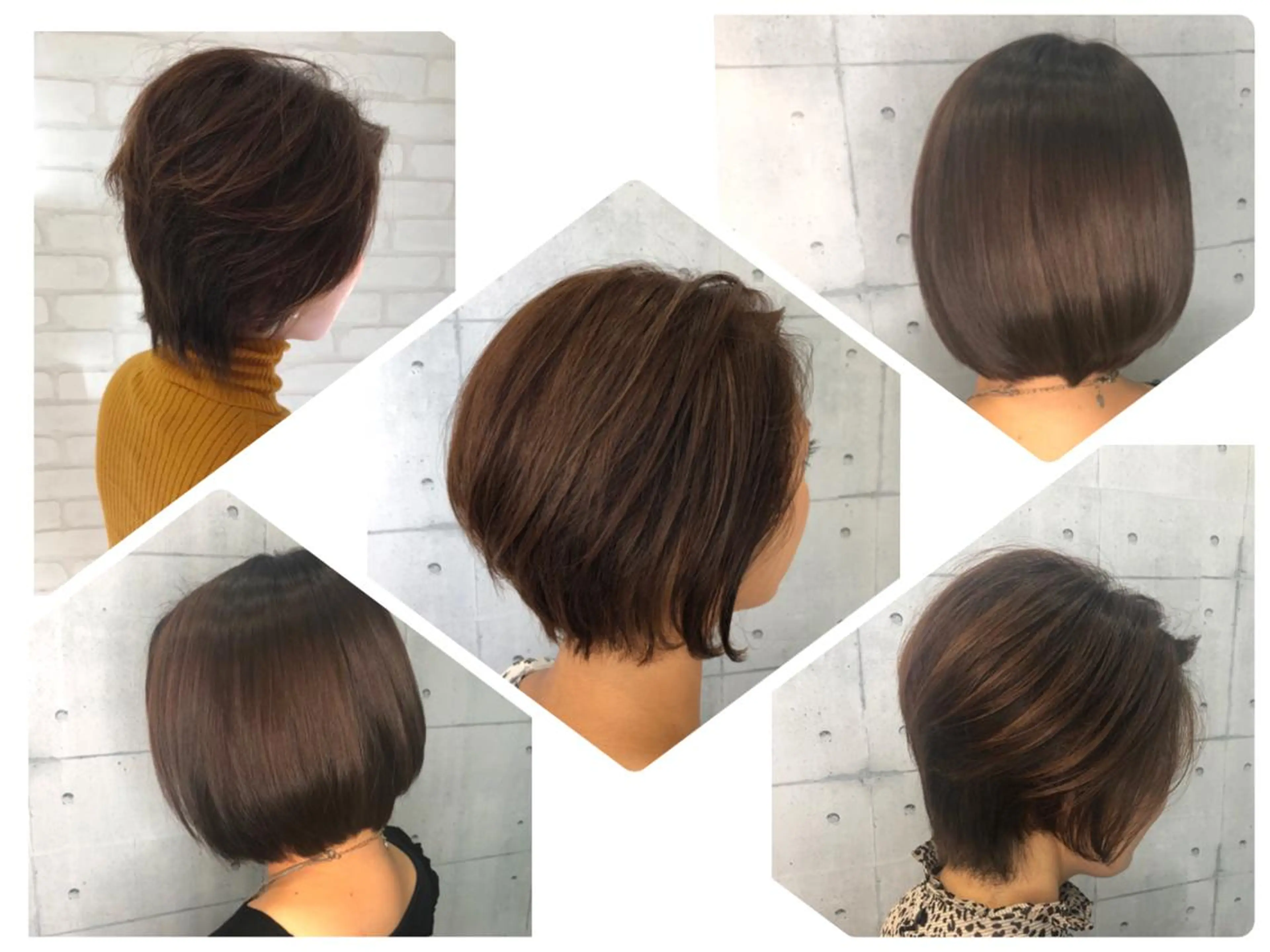 ショート カラー 金沢 広美のヘアスタイル