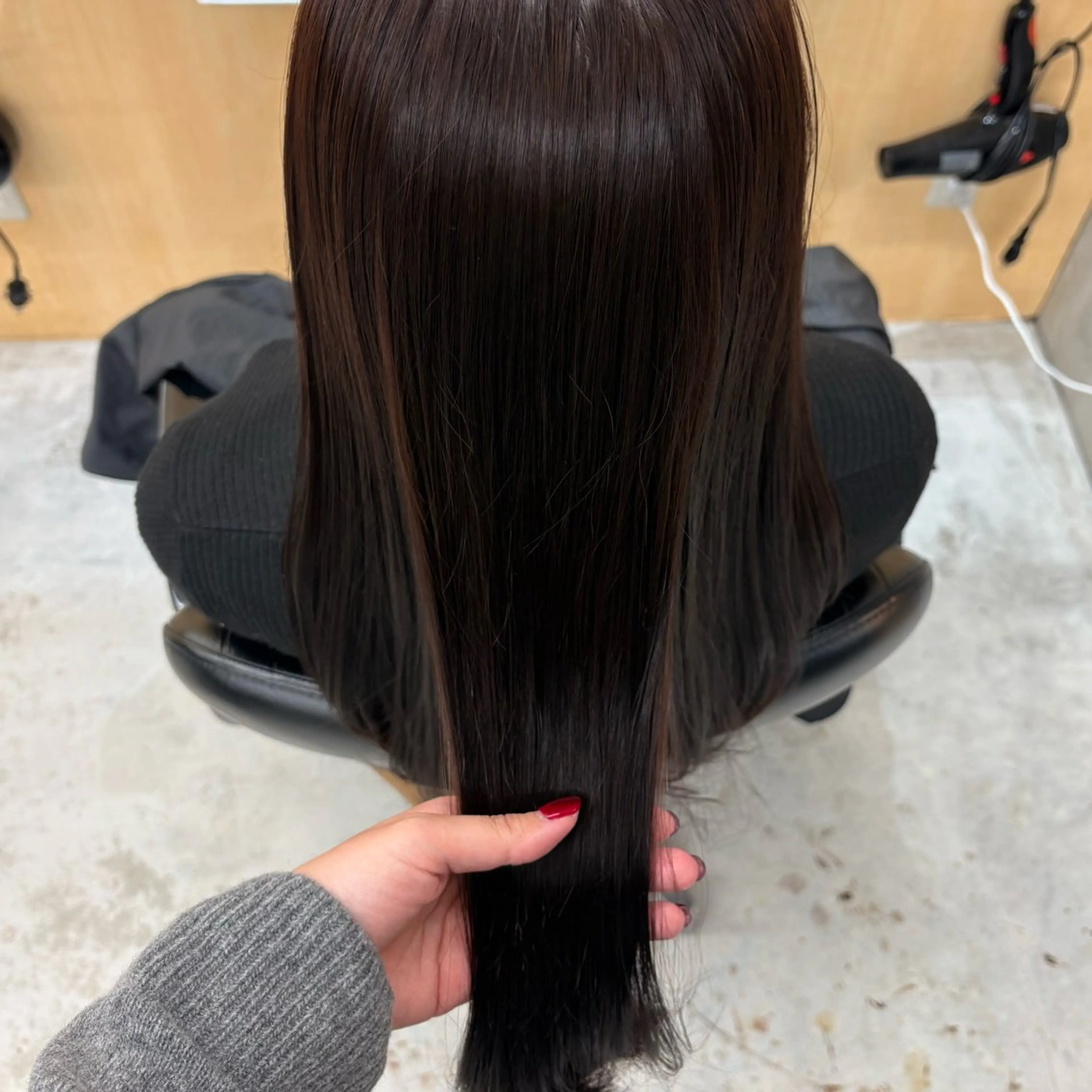 ロング カラー ラベンダーカラー カット ヘアカラー 韓国レイヤー/暖色 カラー/KOTONEのヘアスタイル