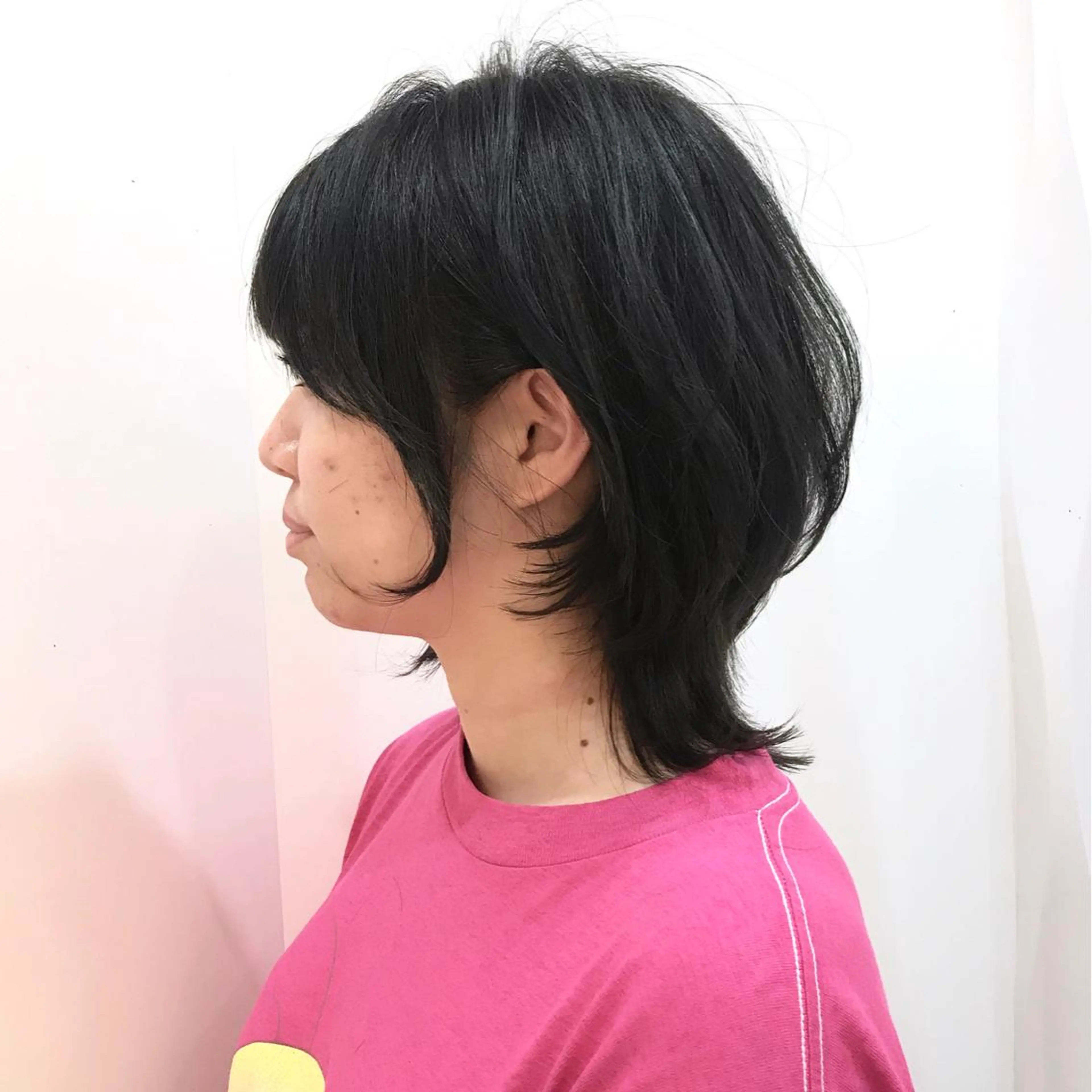 ショート ハッシュカット タンバルモリ ムルギョル巻き 韓国風ヘア シースルーバング サロウィン所属・K-POP好き美容師 🇰🇷Kai.Yのヘアスタイル