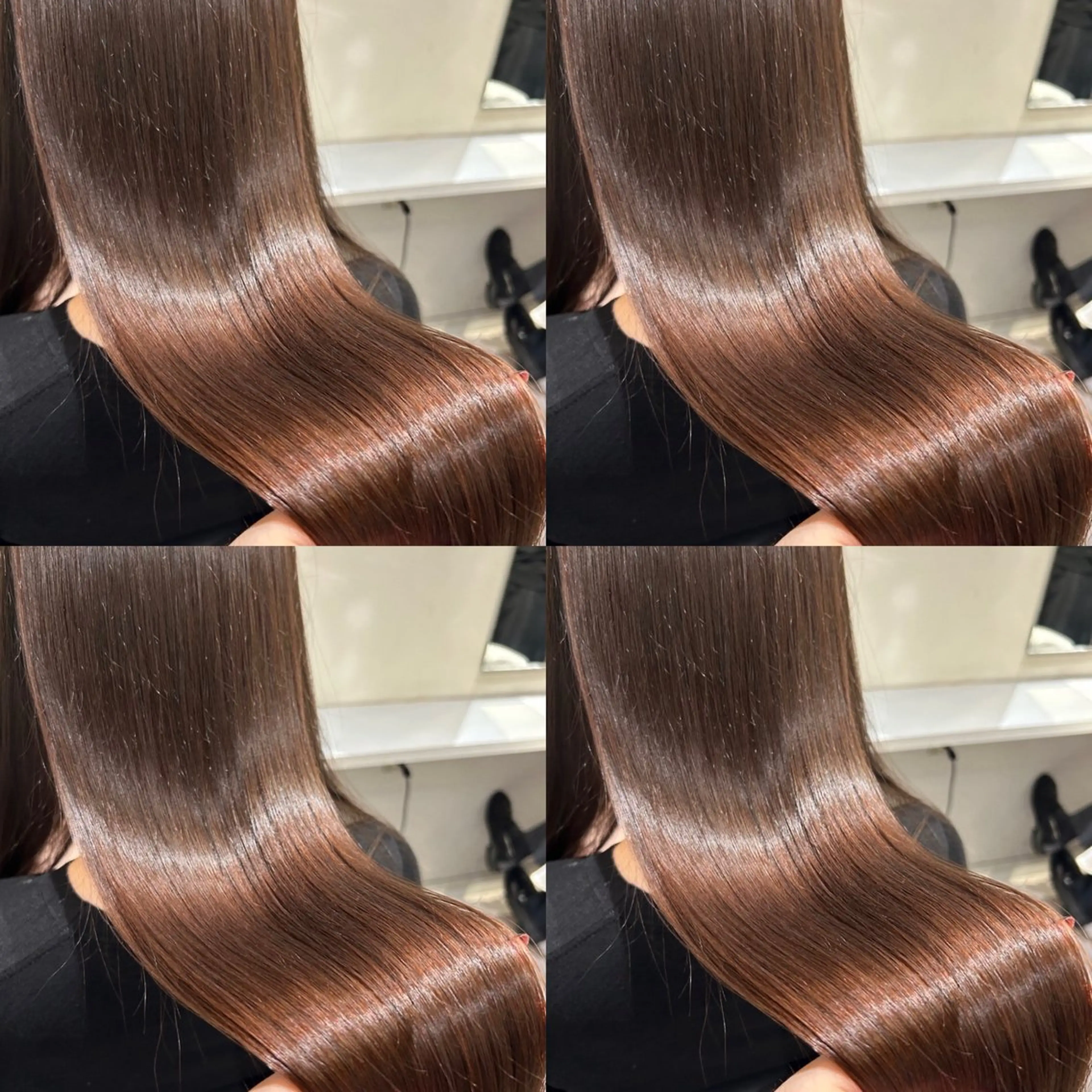 セミロング カラー カット ヘアカラー トリートメント レイヤーの神様 店長安藤光司🇰🇷のヘアスタイル
