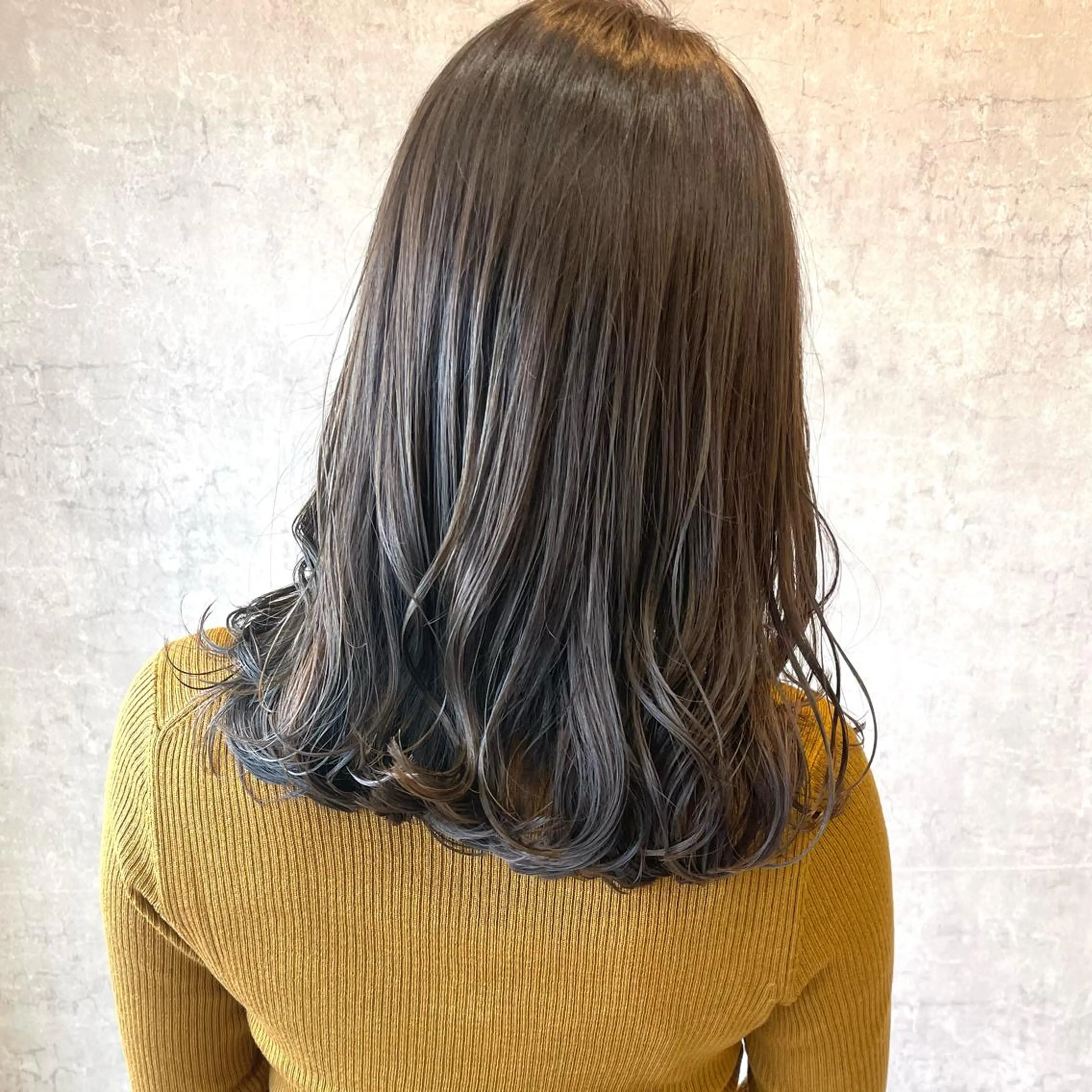 セミロング カラー ヘアアレンジ カット ヘアカラー トリートメント merci.所属・🌻まさの あいり🌻のヘアスタイル