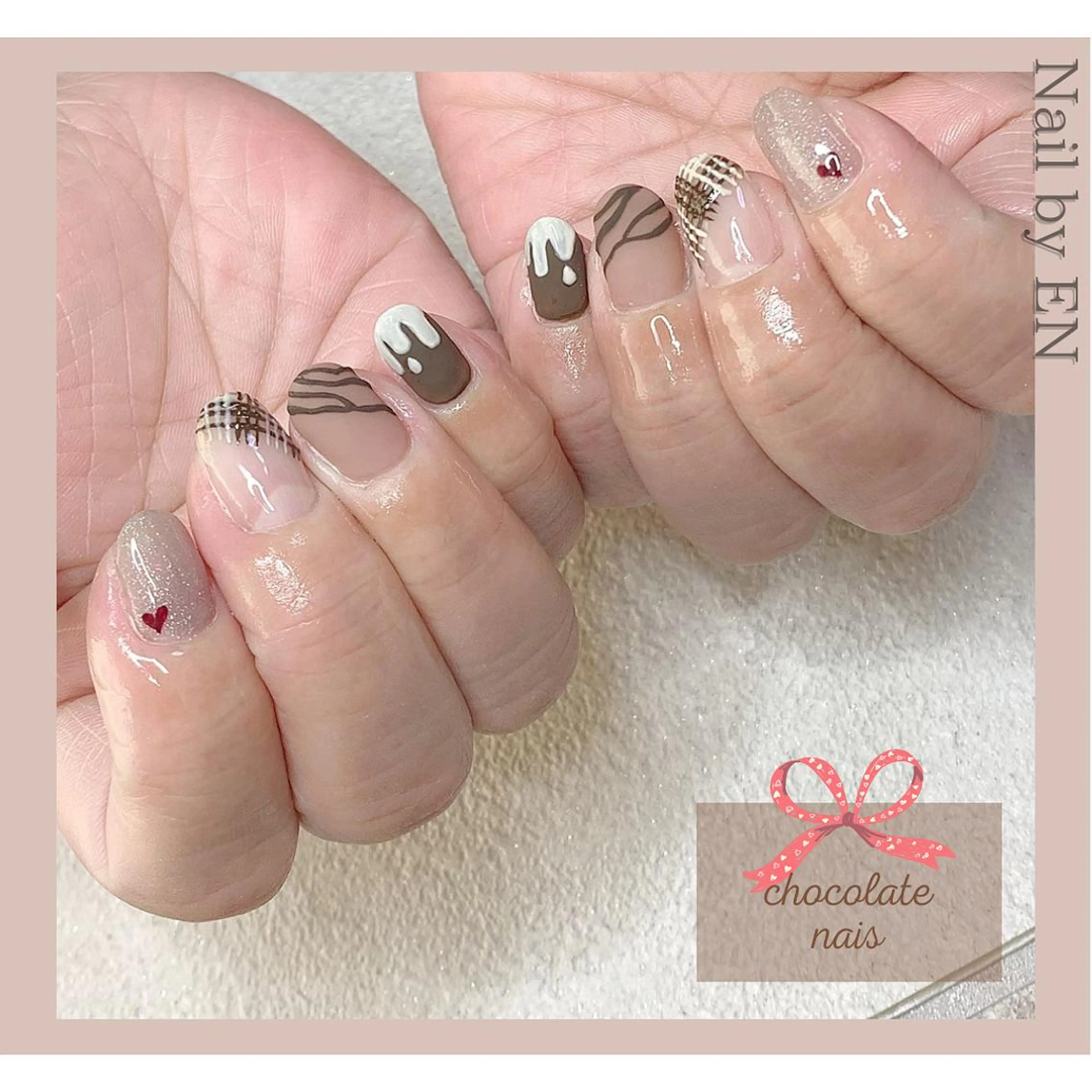 ネイル Nail&Wax by ENのネイルデザイン