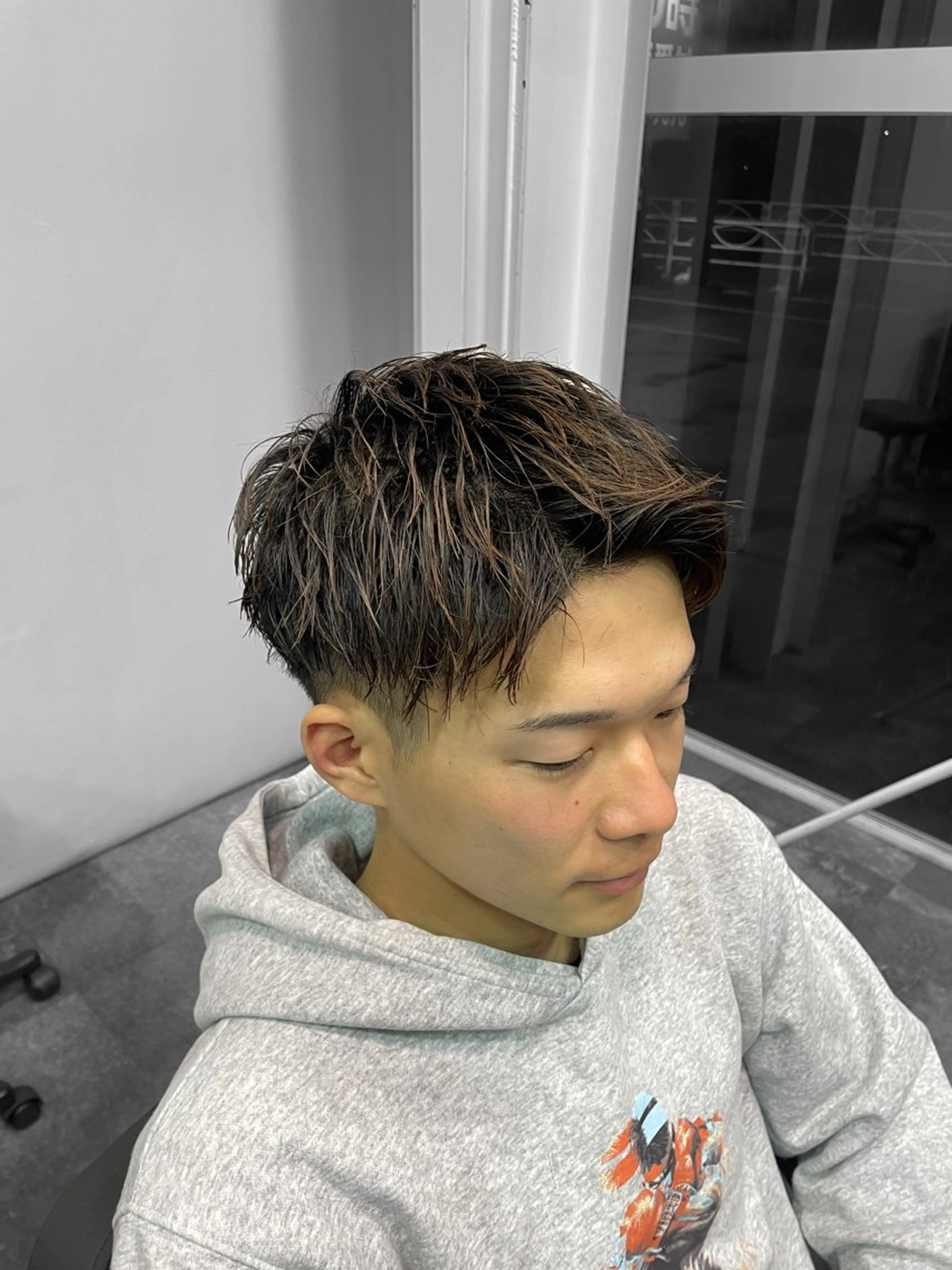 カット+パーマの写真