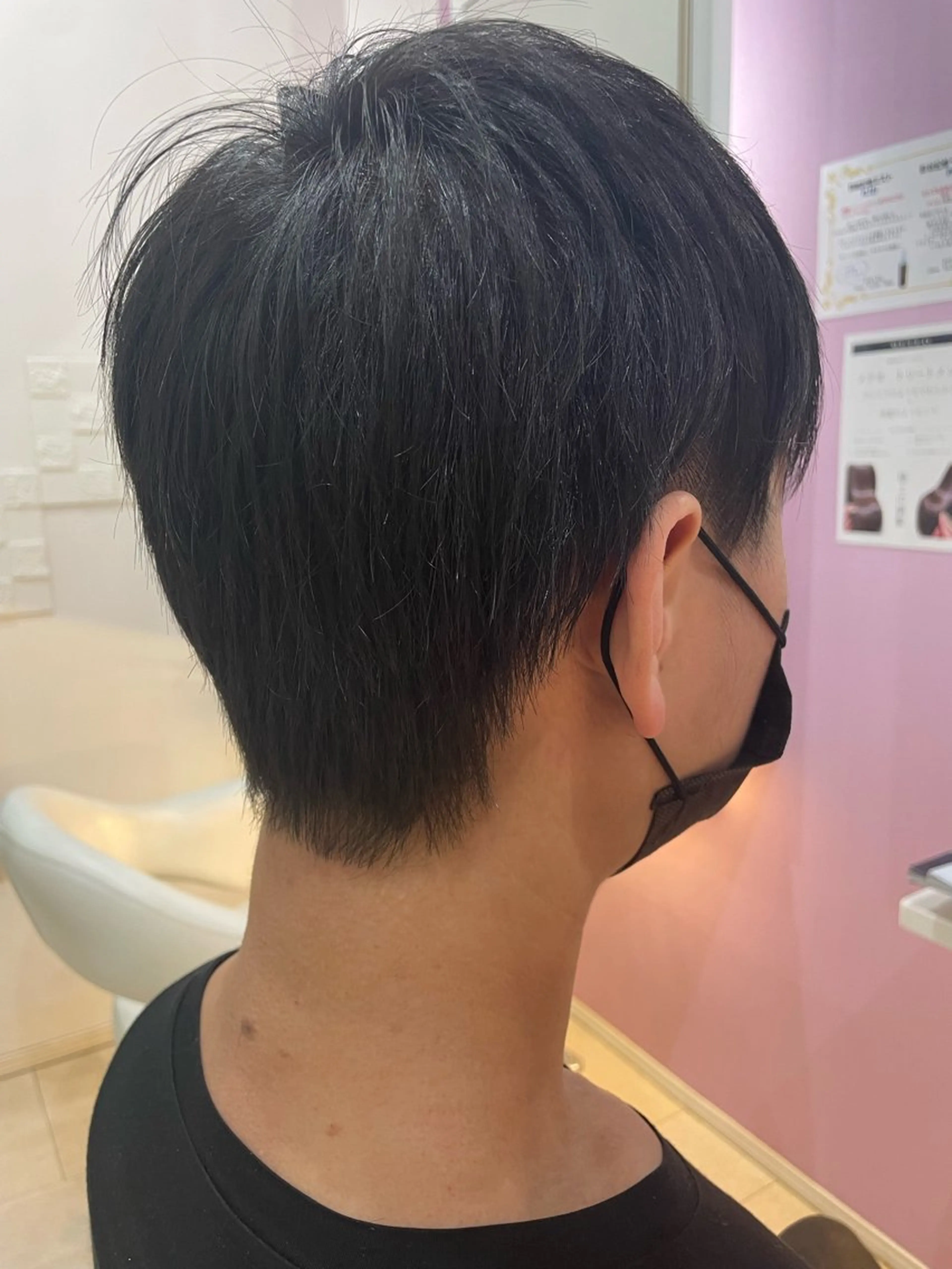メンズ 加藤 亜実のヘアスタイル