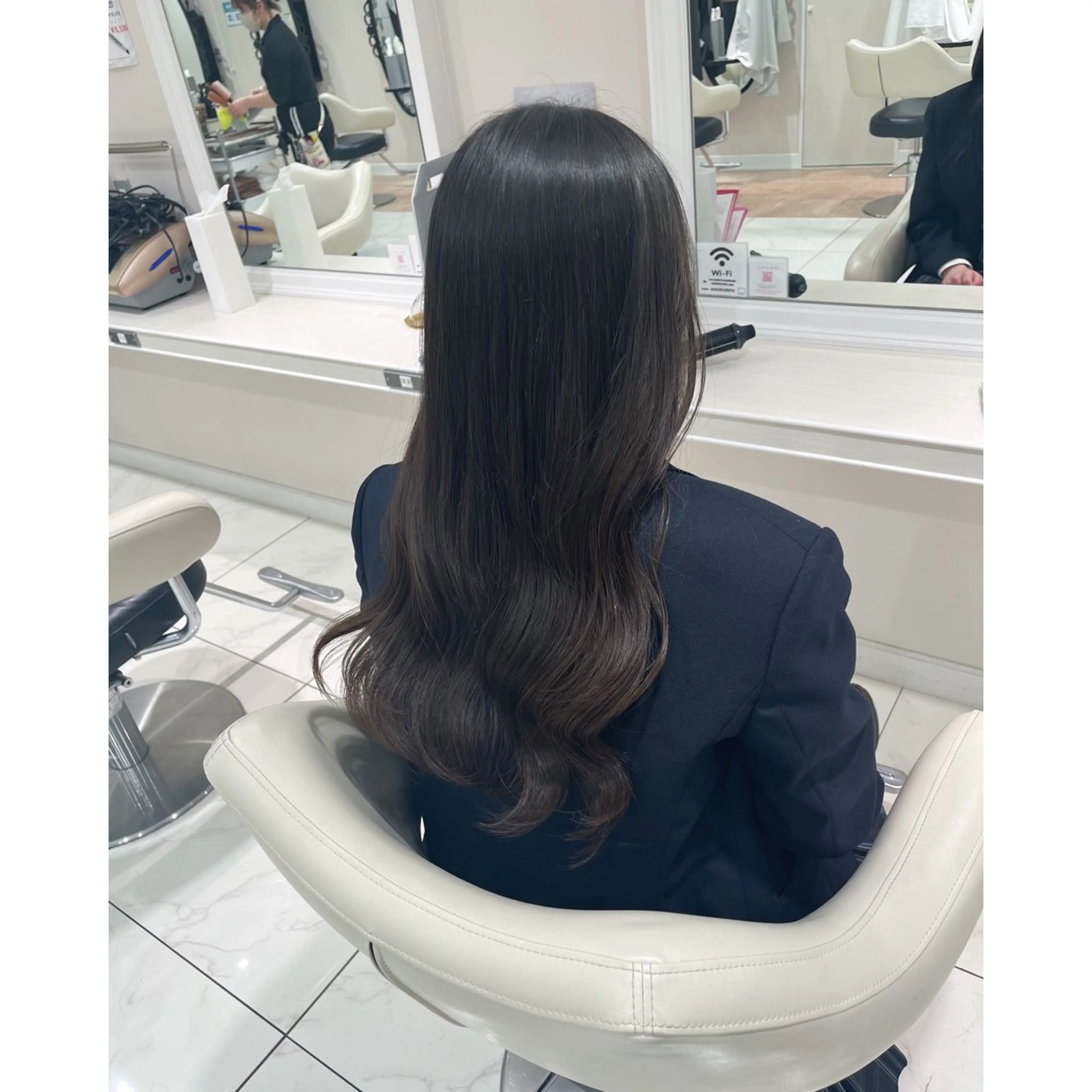 ロング 韓国ヘア 🎀中川綾乃🎀のヘアスタイル