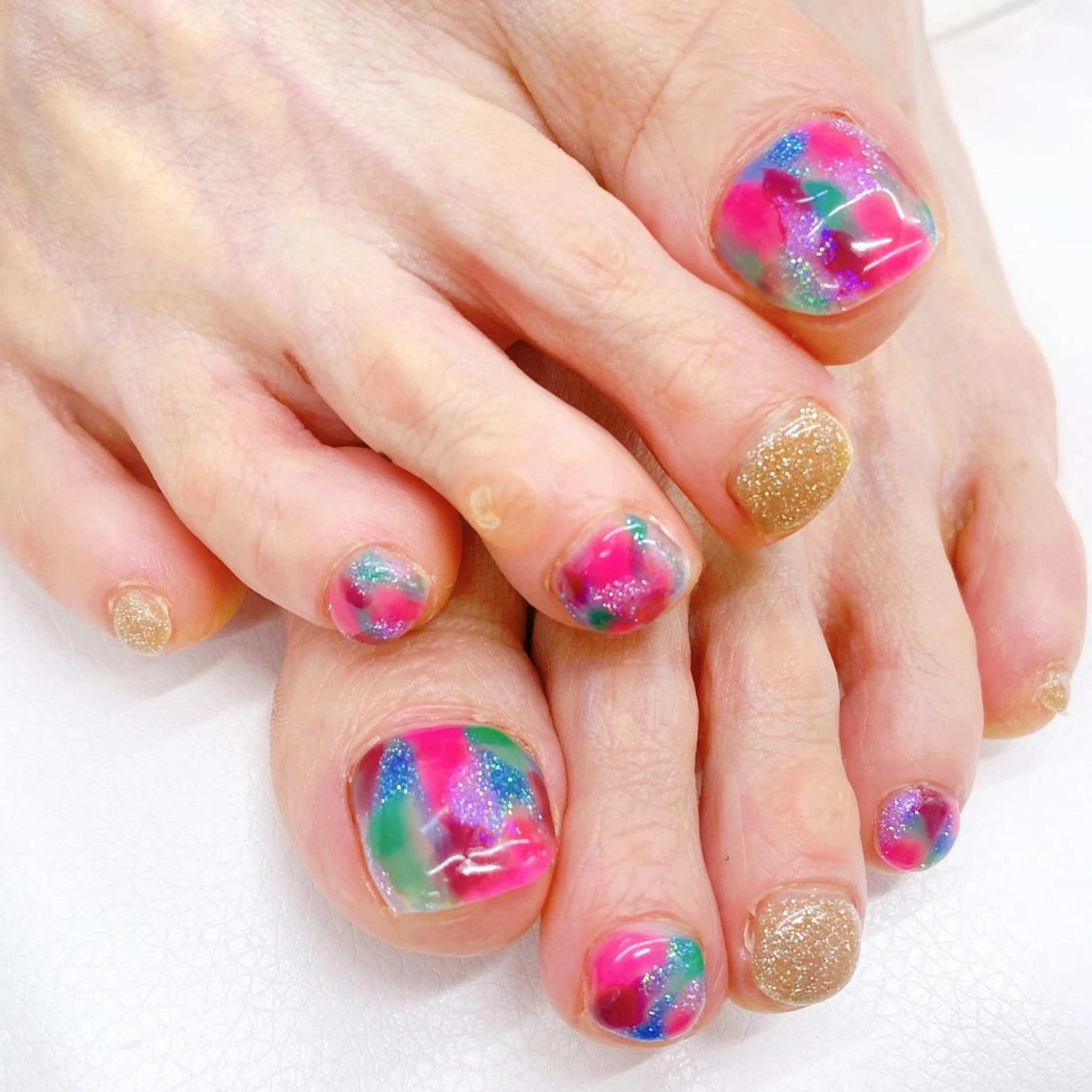 ネイル フットネイル 💐ka yo💐（東白楽）のネイルデザイン