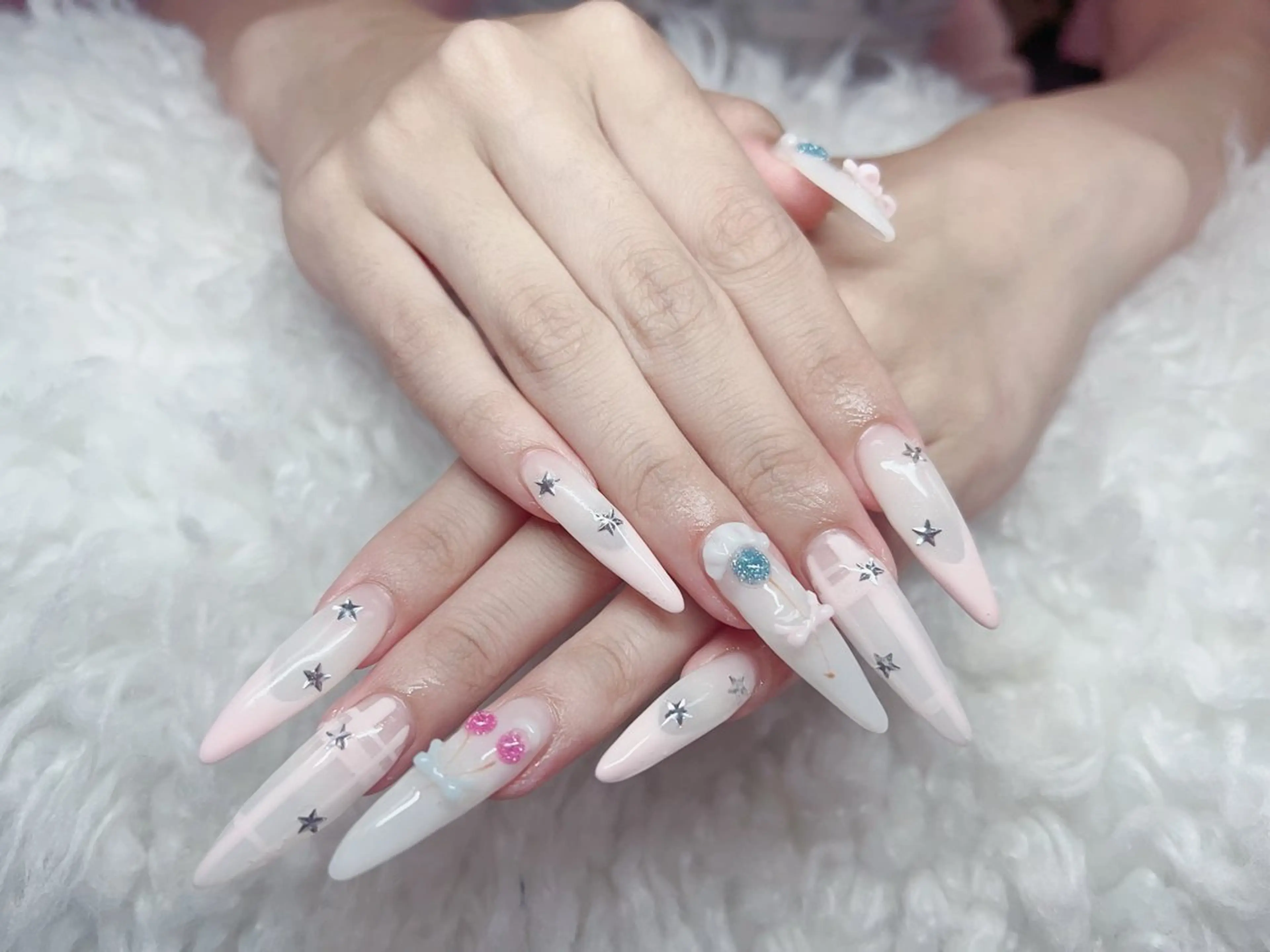ネイル ハンドネイル ハンドケア 💜MIYA nail川崎店のネイルデザイン