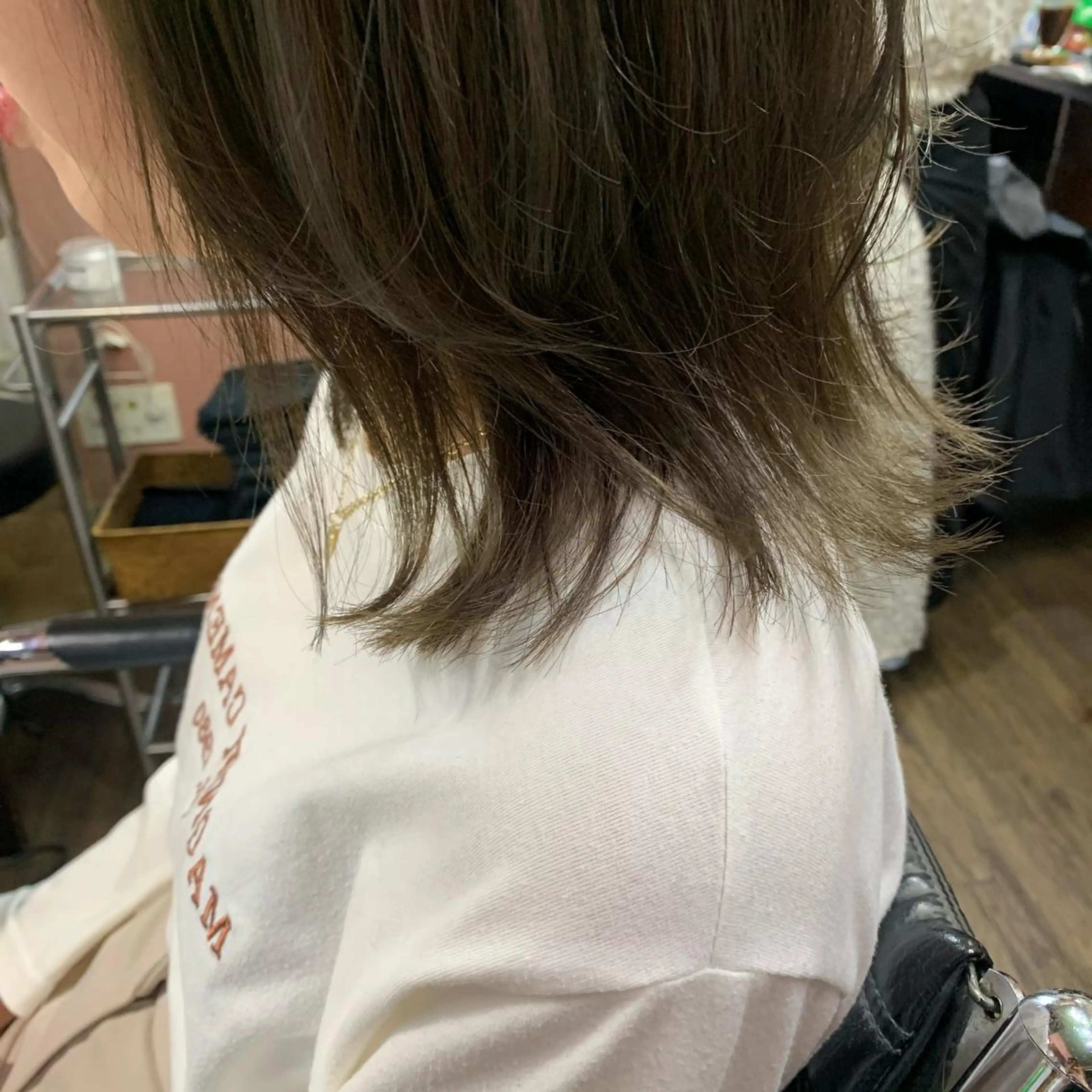 ミディアム カラー カット ヘアカラー chouette/ 根本優希のヘアスタイル