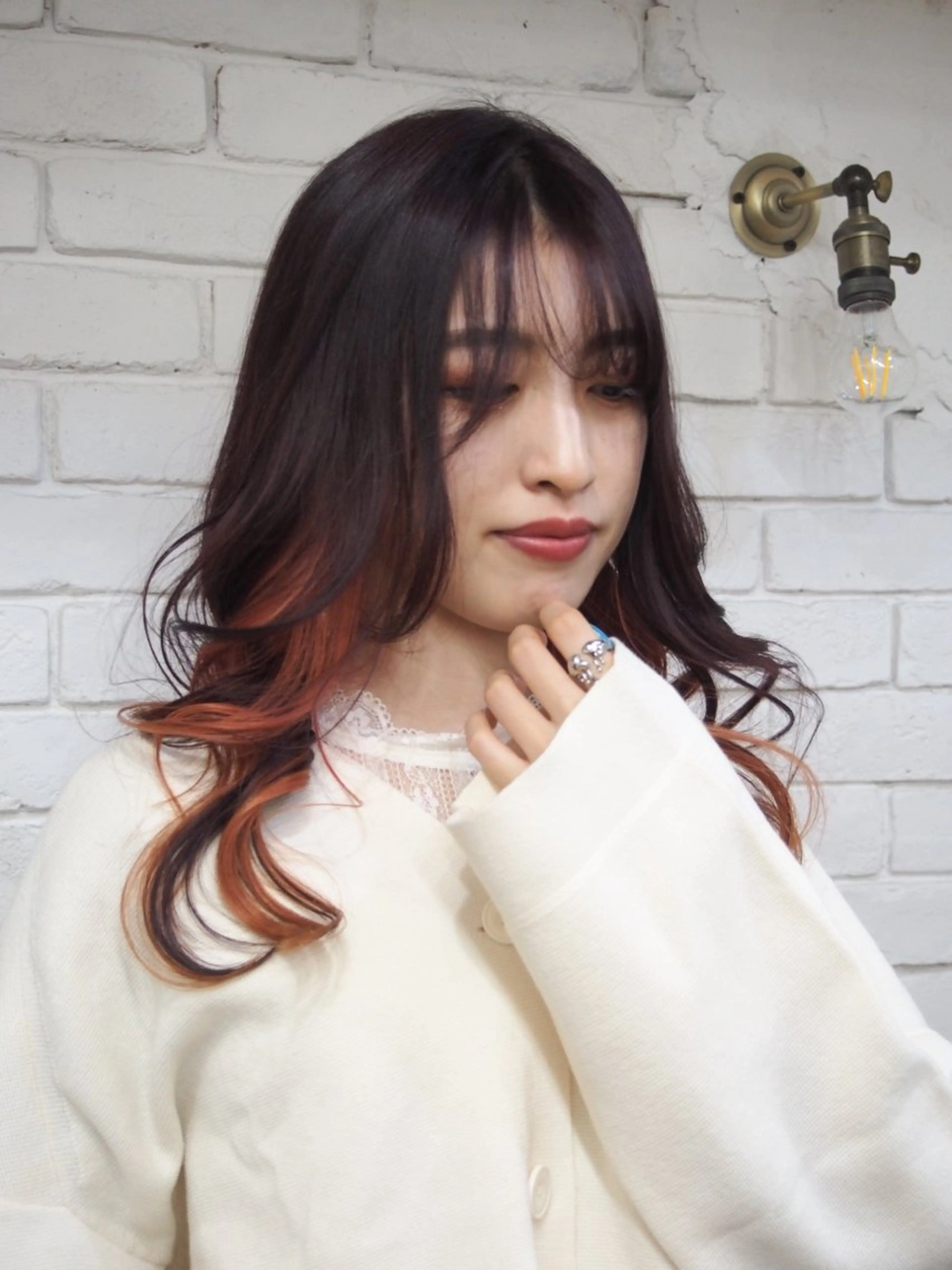 ロング カラー クレドガーデン浦和所属・🌞アズサ🌝 浦和のヘアスタイル