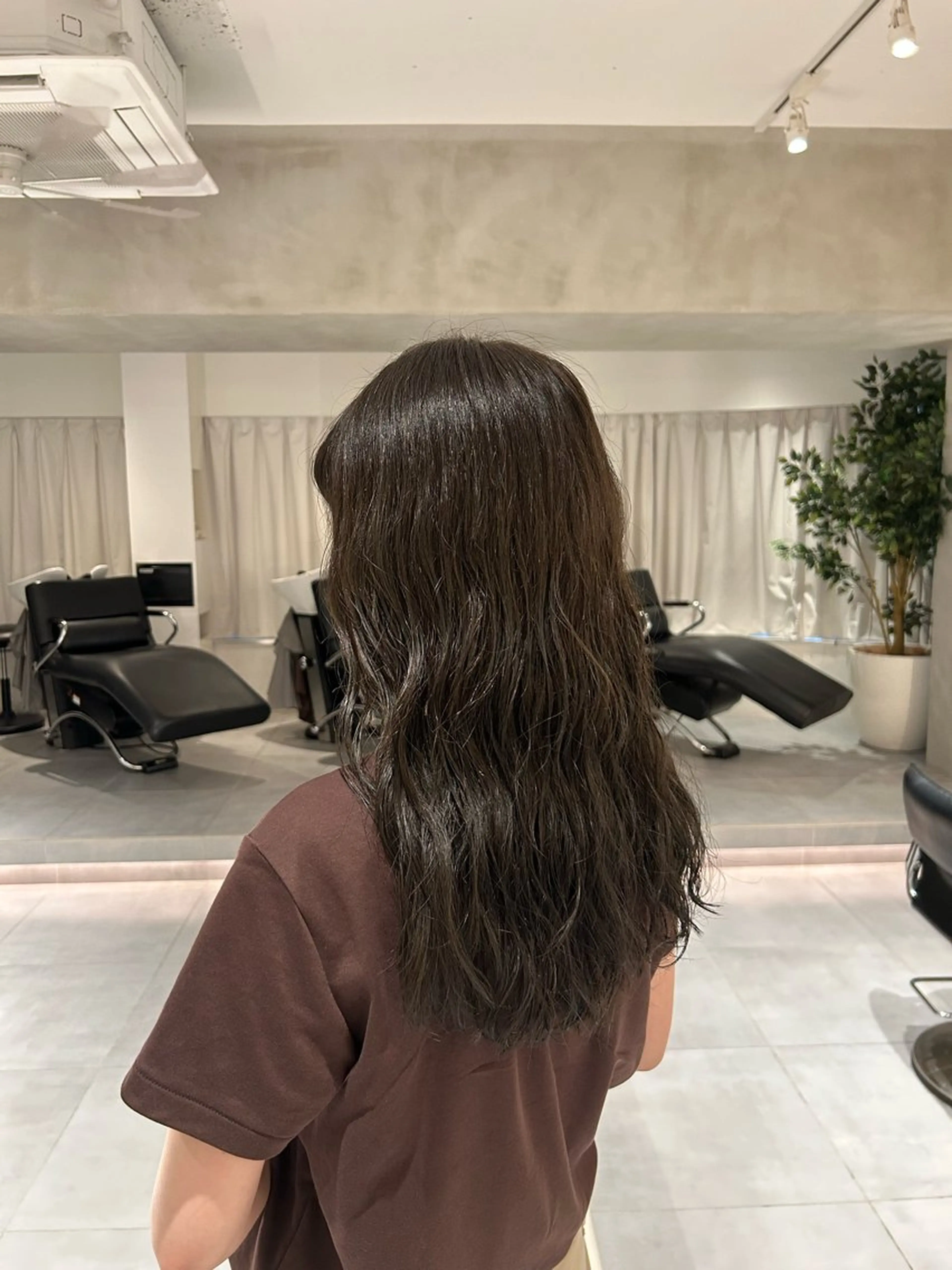 ロング カラー カット ヘアカラー 🧚つやさらhair 🧚manakaのヘアスタイル