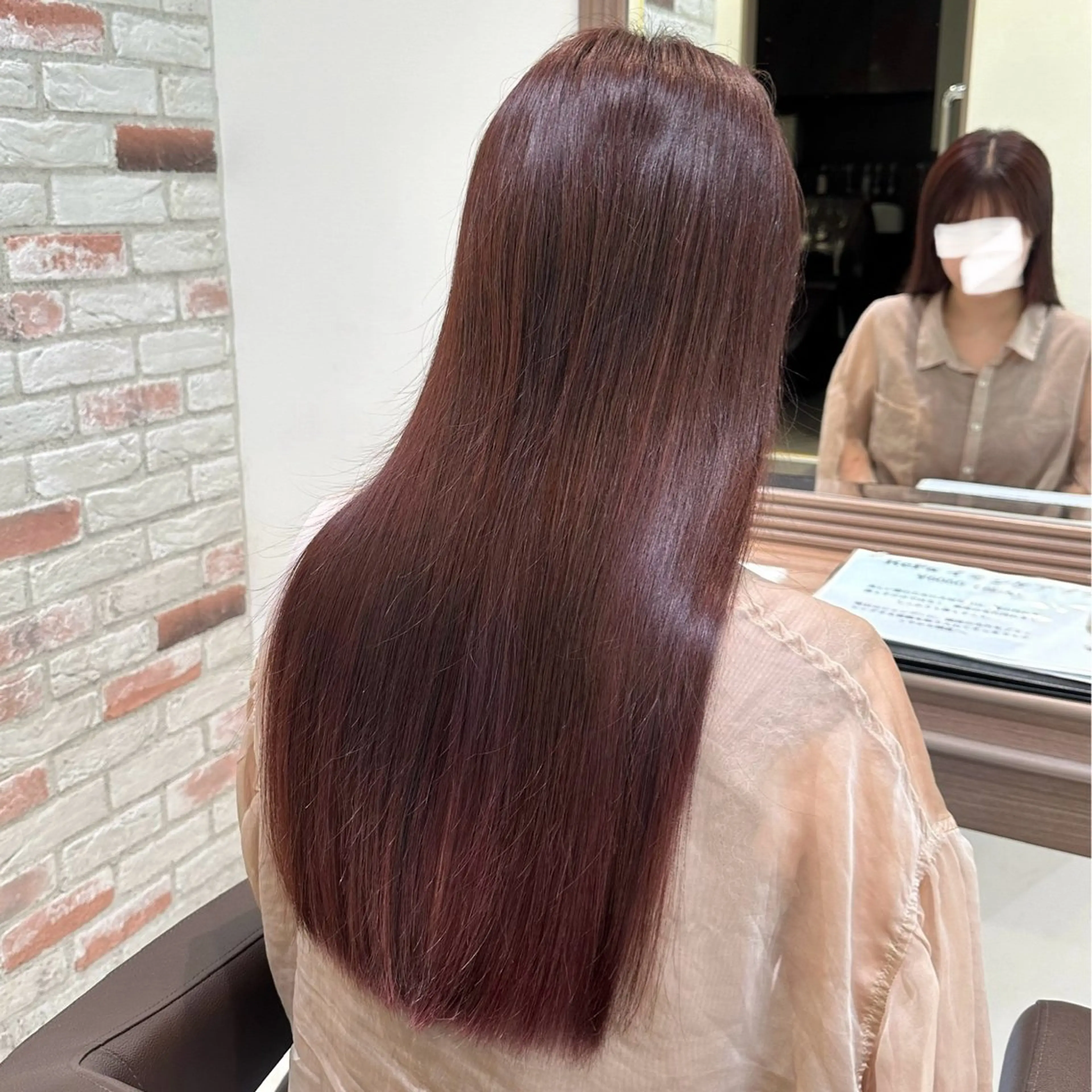 ロング カラー ブリーチ ブリーチなしカラー ヘアカラー 𓍯暖色/韓国風 田中沙羅‎𓍯のヘアスタイル