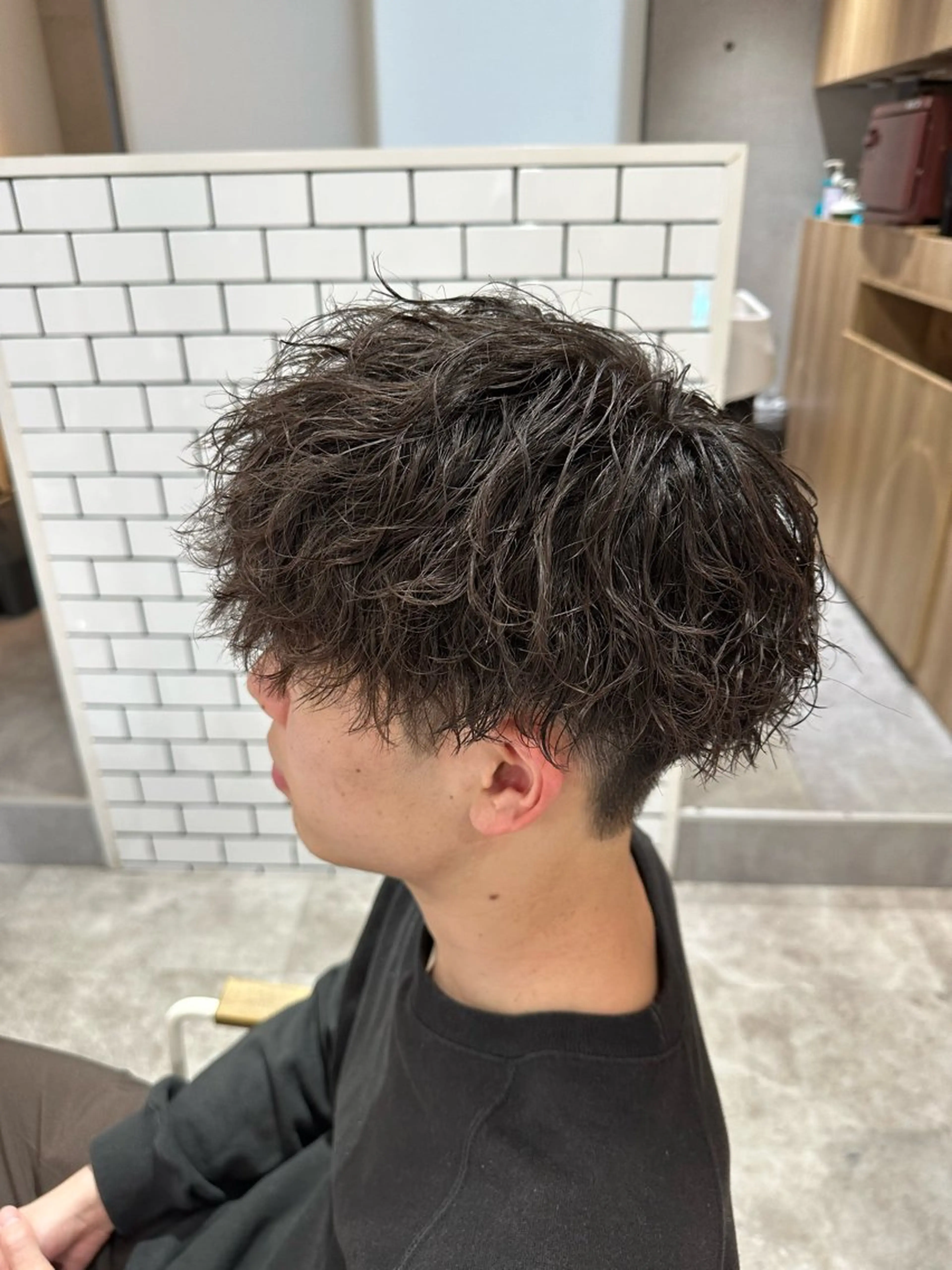 パーマ メンズ カット パーマ 💎メンズカット /パーマ/細野💎のヘアスタイル