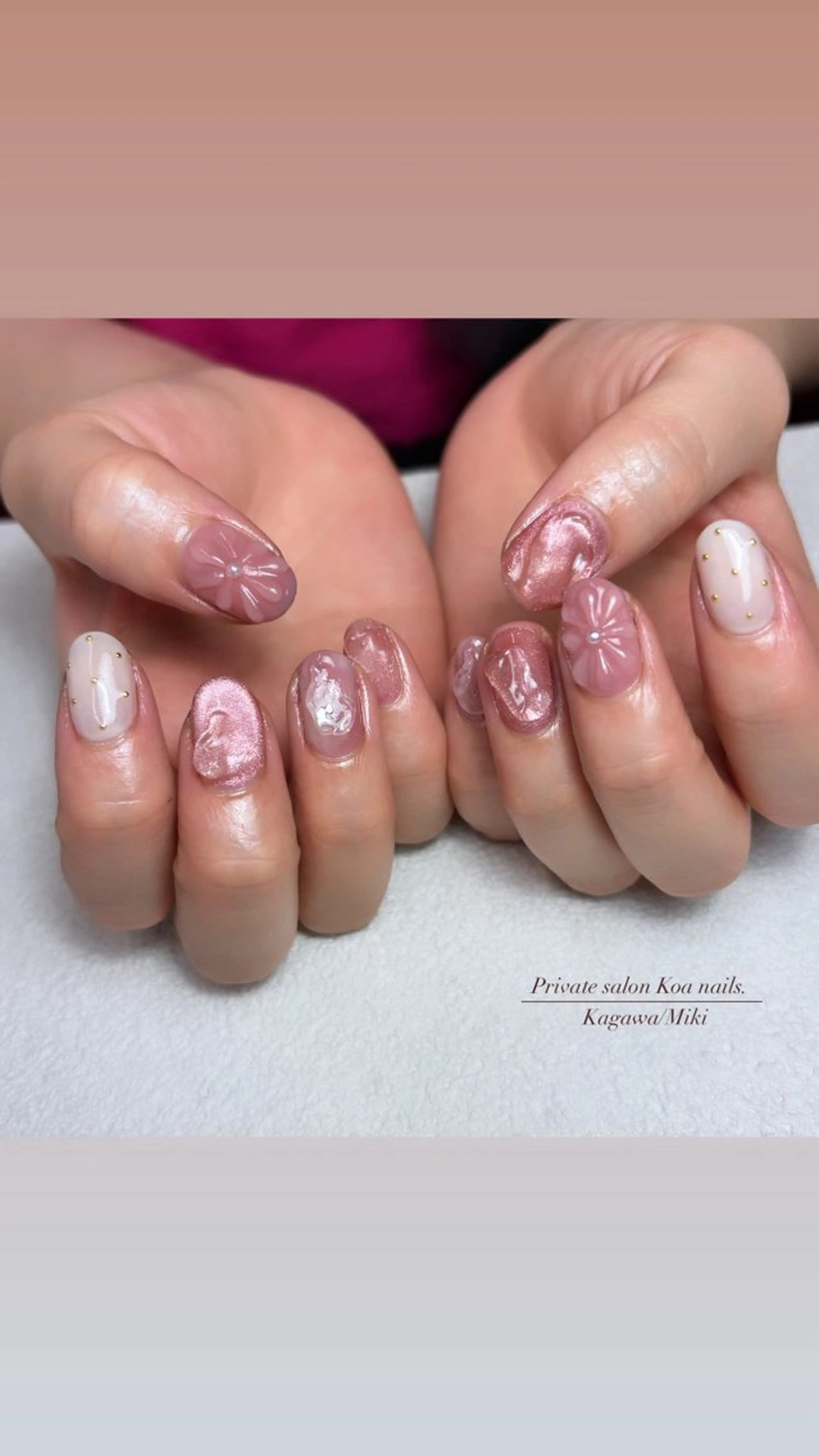 ネイル ハンドネイル Koa nails.のネイルデザイン
