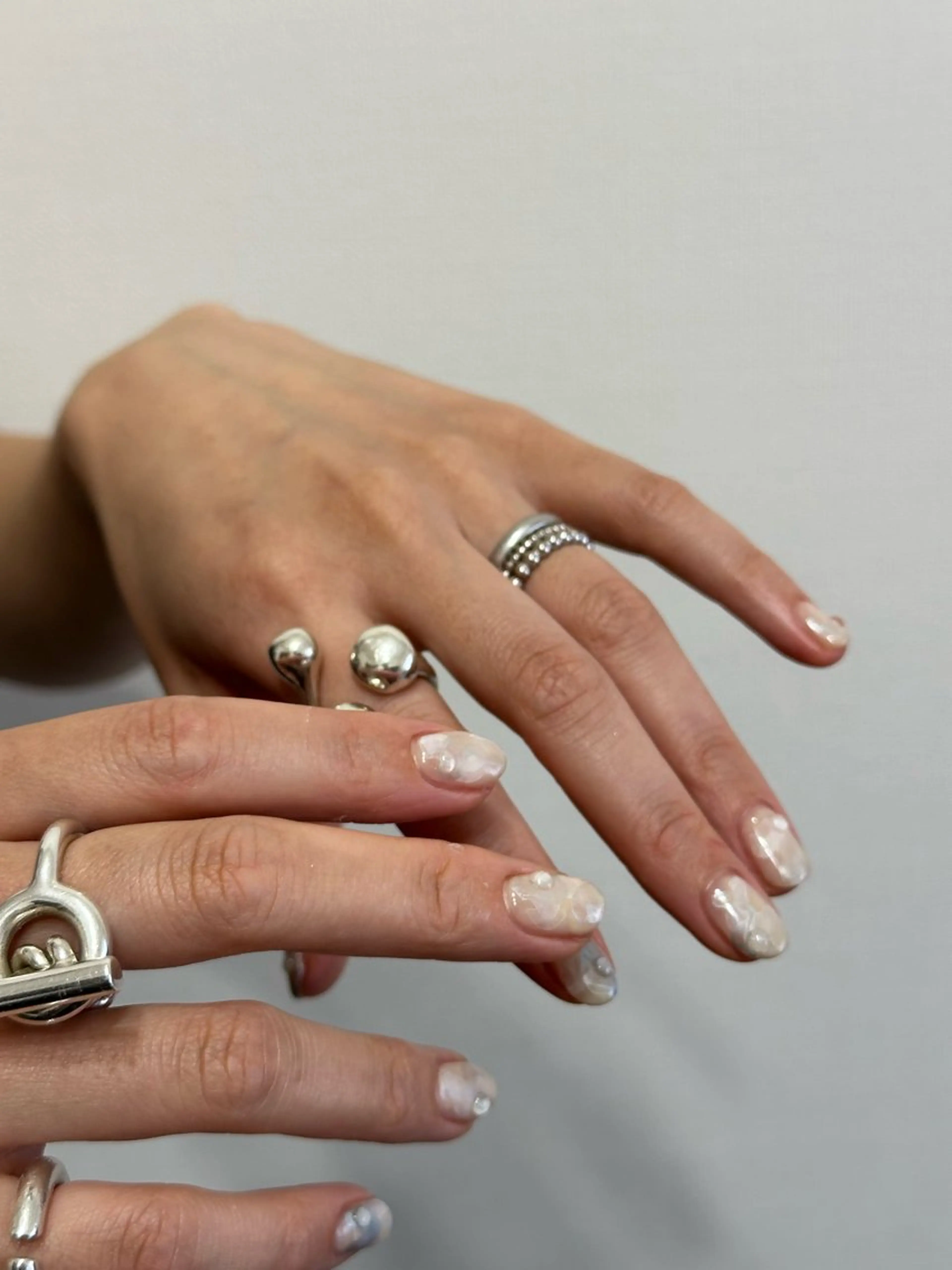 ネイル ハンドネイル フットネイル kiii.__ ✴︎*のネイルデザイン