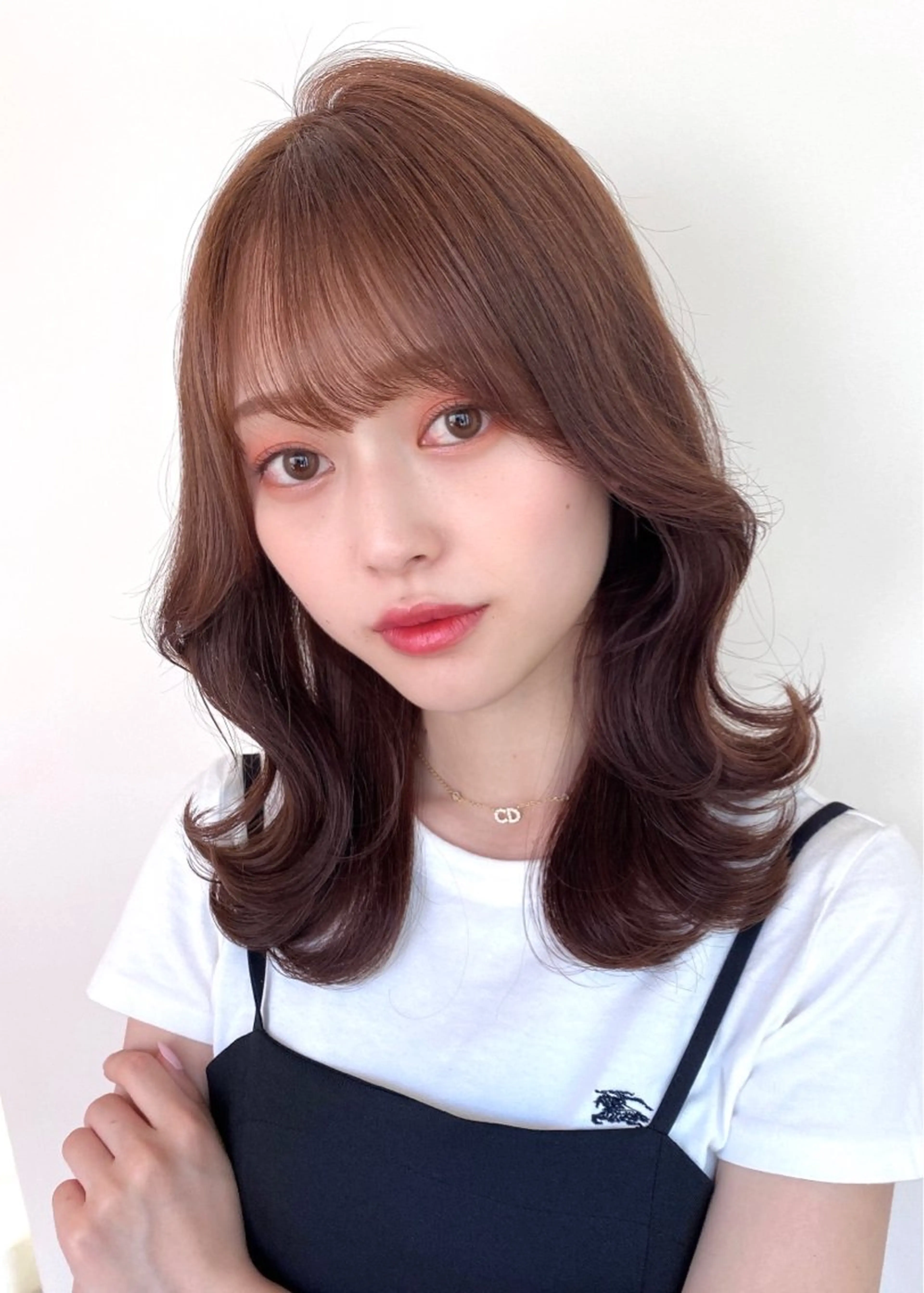 セミロング セミロングレイヤー レイヤーカット Roi【ロイ】所属・マンツーマン施術🩶 𝓚𝓪𝓲𝓽𝓸のヘアスタイル